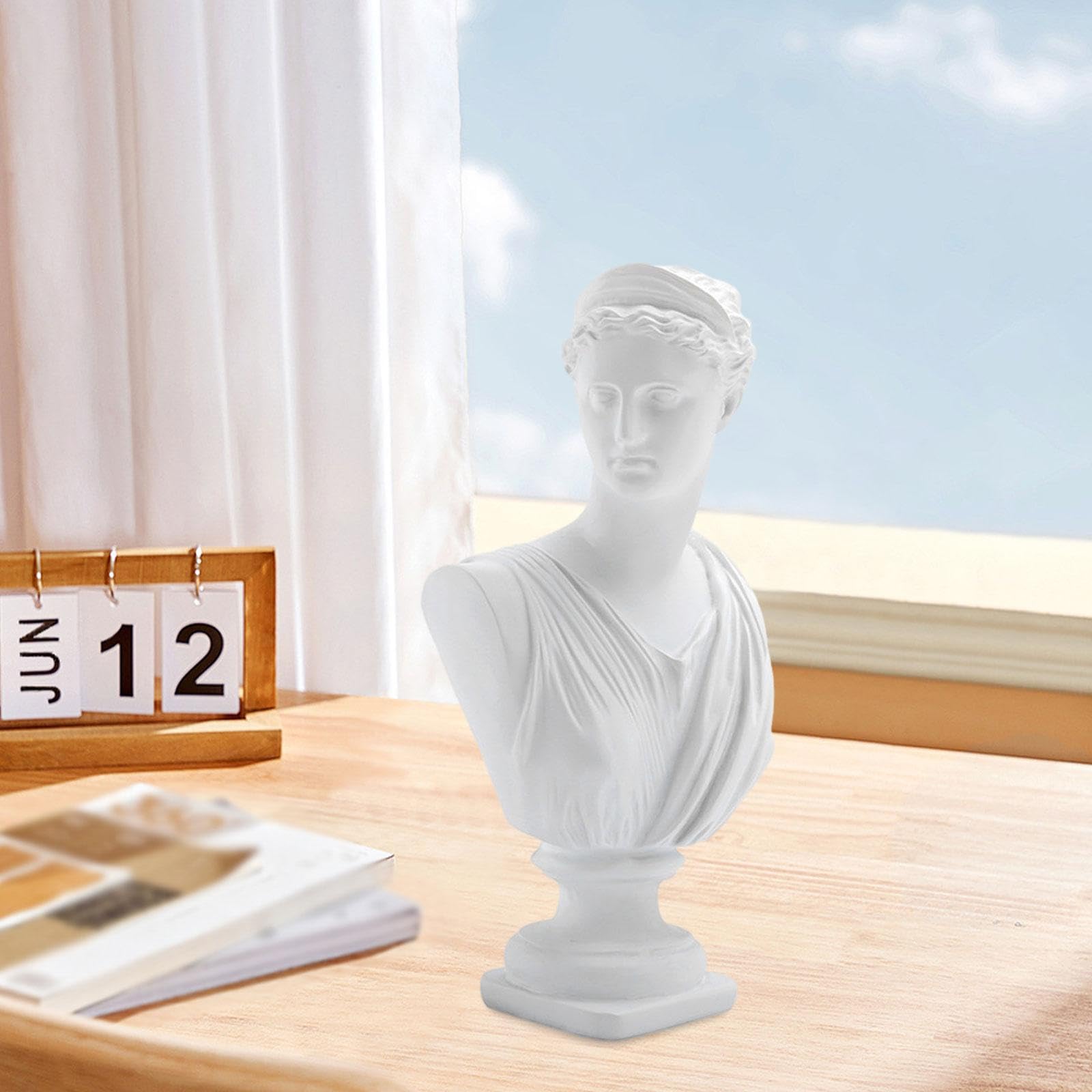 Trabajo de Arte de La Estatua de Figura de Mitología Romana para Escritorio de Mesa Interior