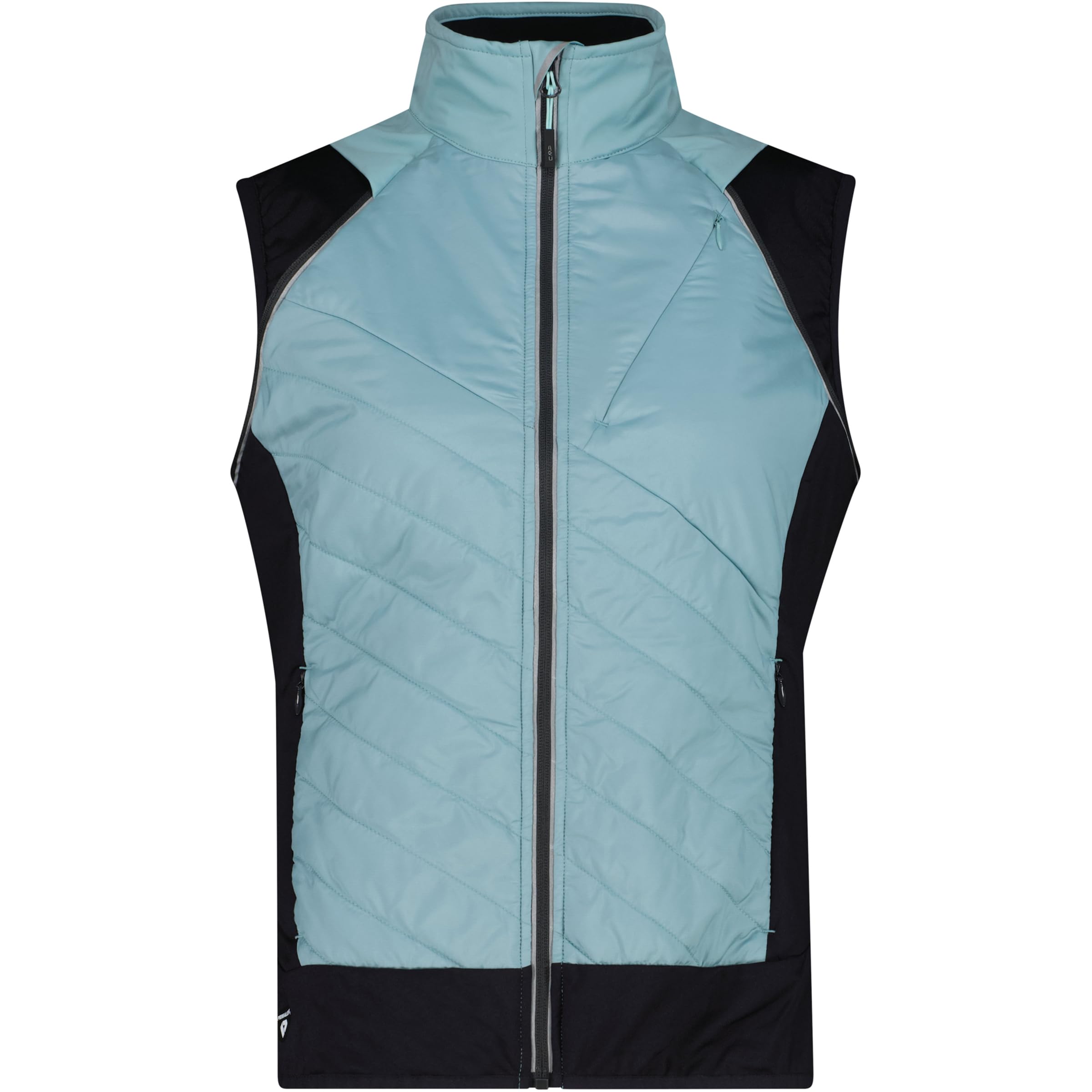 CMP WOMAN JACKET WITH DETACHABLE SLEEVES LAGOON