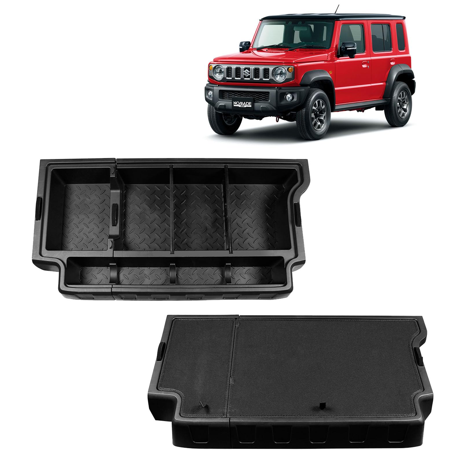 VKINGER ジムニーノマド JC74 5ドア アクセサリー ラゲッジボックス…