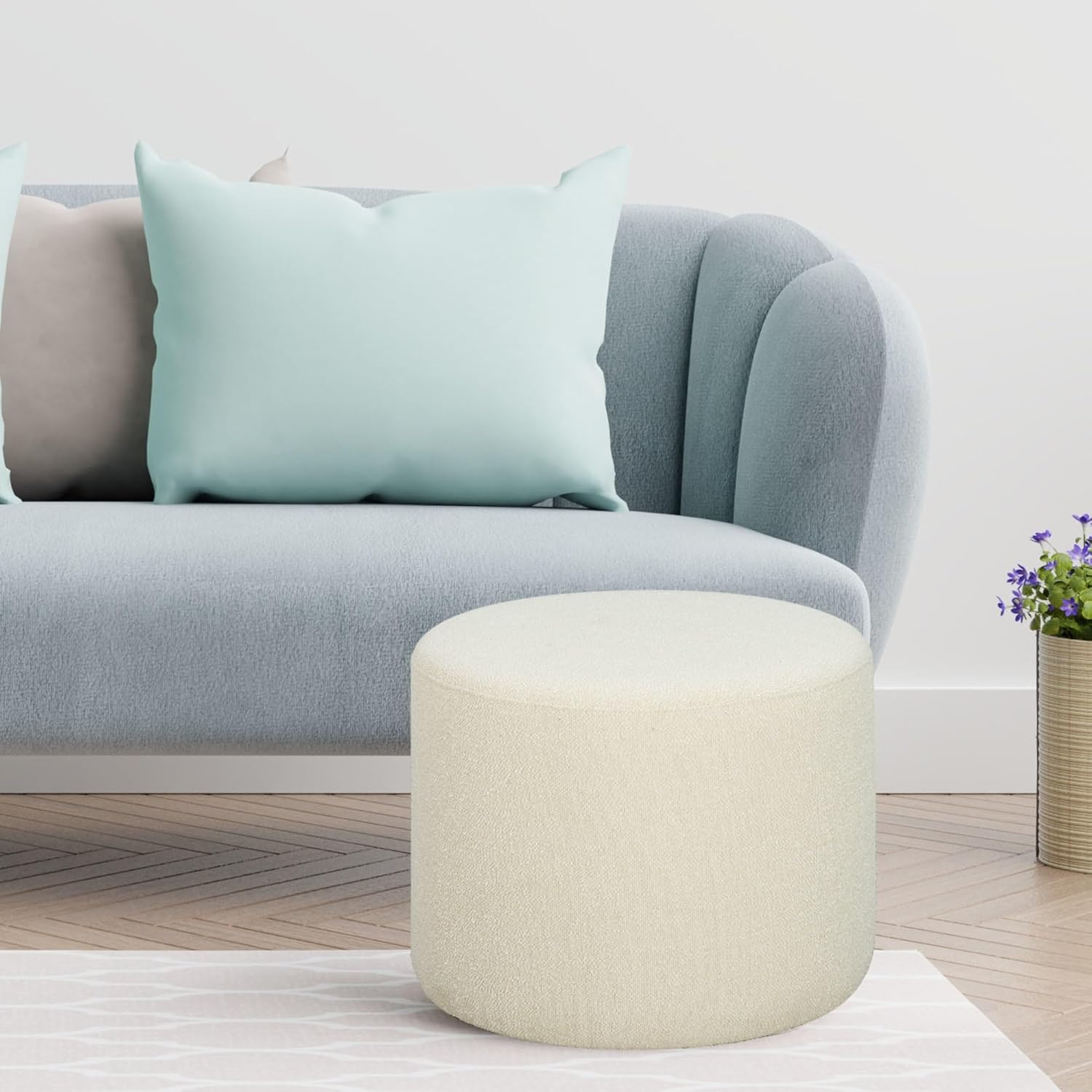 Studio Living Wentworth 19" Round Ottoman product photo