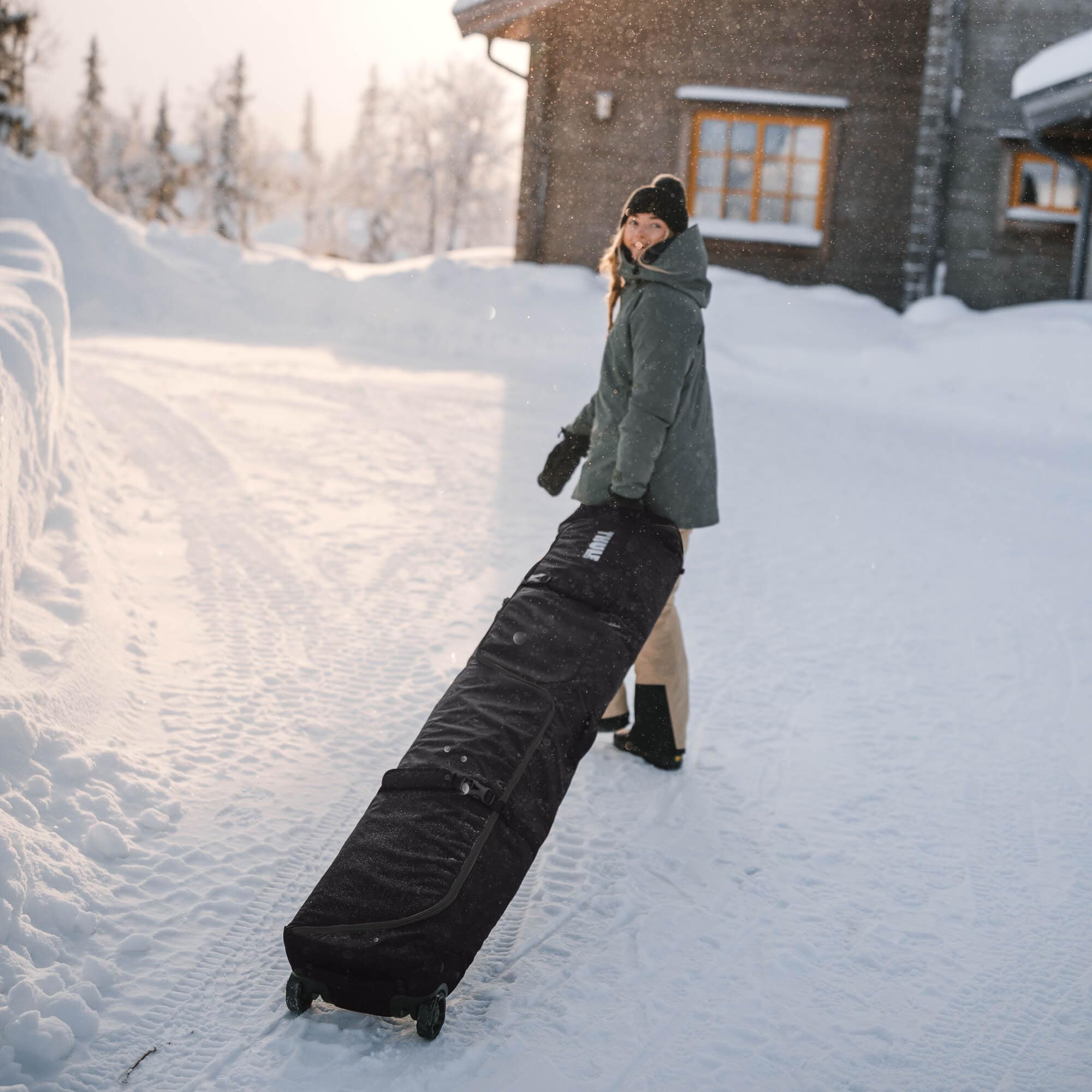 Thule RoundTrip - Bolsa de snowboard (165 cm)