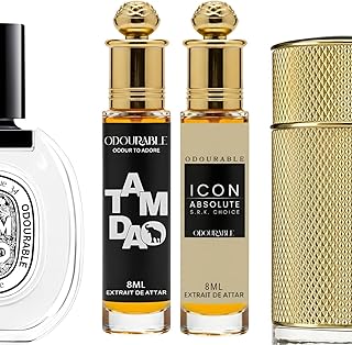 Odourable SRK Edition Attar Combo | Tam Dao & Dun Icon | 100% Pure Long Lasting Ittar for Men & Women | Sandalwood Fresh W... Price In India