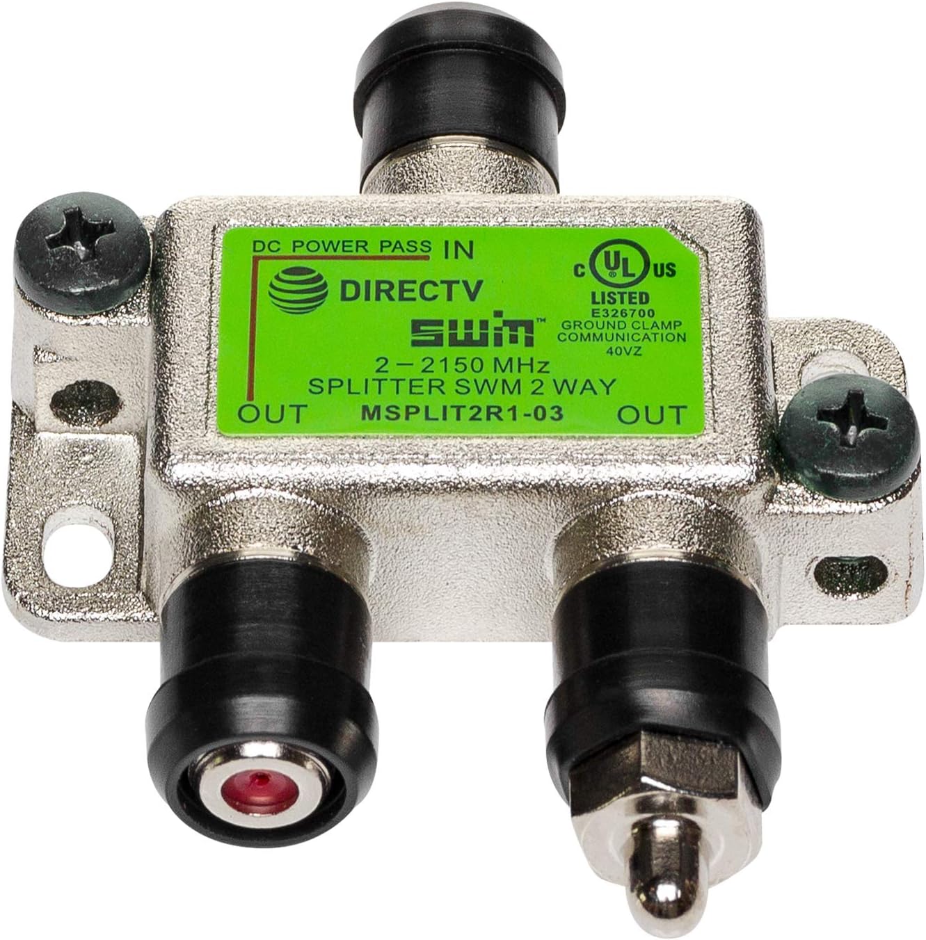Directv Msplit2r103 Approved 2way Wide Band SWM Splitter by DIRECTV