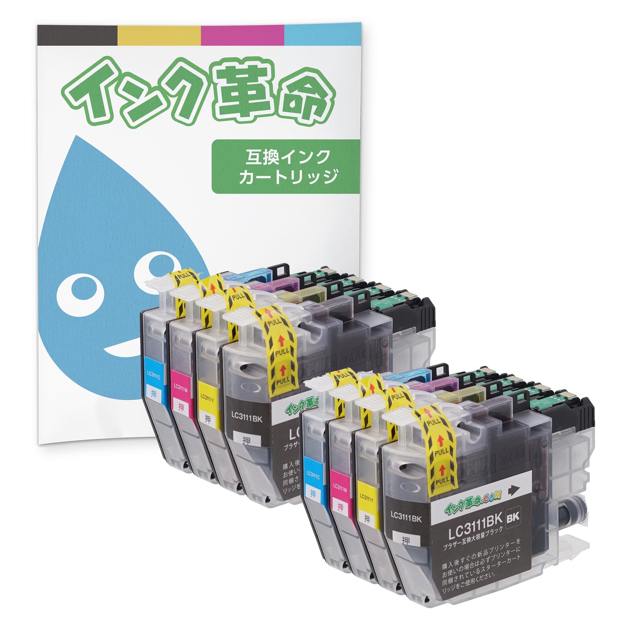 brother LC3111-4PK 2個セット Amazon.co.jp: ブラザー工業 【brother純正】インクカートリッジ