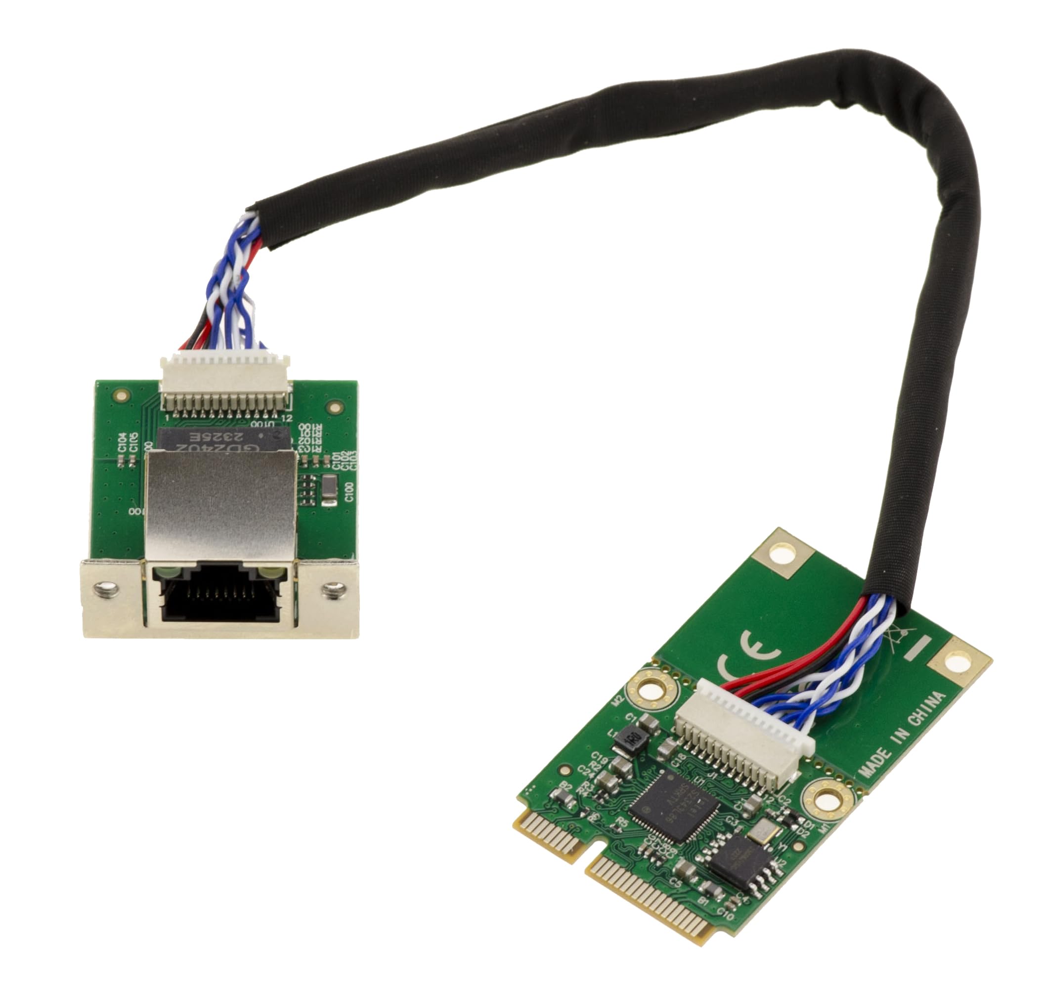 KALEA-INFORMATIQUE Mini PCI Express MiniPCIE 1 Port Copper RJ45 LAN 2.5 GIGABIT Ethernet Network Controller Card with Intel I226 SRKTV Chipset