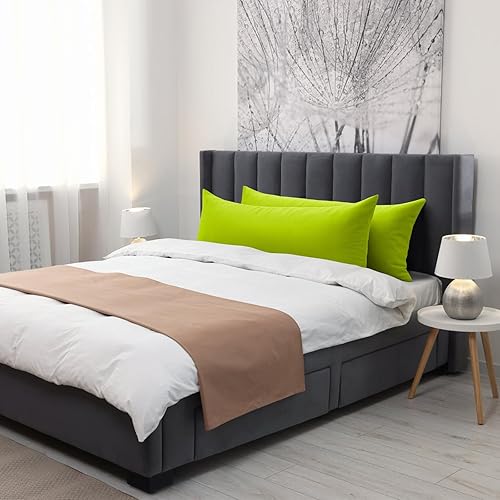 Vista 171 de Thmyo Paquete de 2 fundas de almohada cuadradas decorativas de algodón, fundas de almohada de sublimación en blanco, fundas de cojín blancas