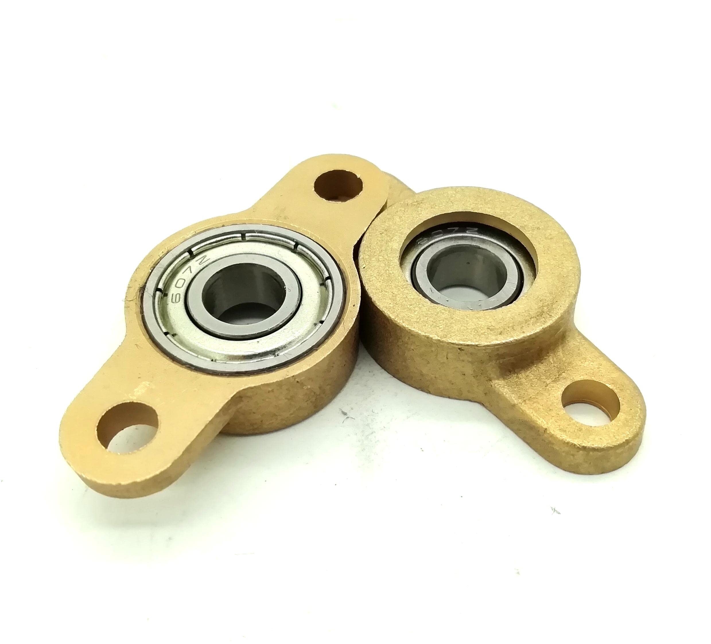 2pcs/lot, Pillow Block Bearing for 5/6/6.35/7/8/10/12.7mm Diameter Shaft - (Bore Diameter: 5mm)