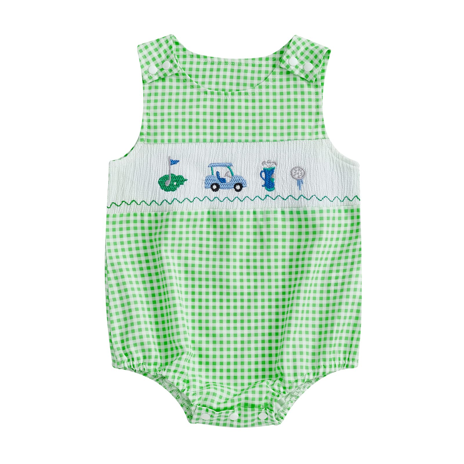 BeQeuewll Halloween Baby Clothes Newborn Boy Girl Pumpkin Outfits Plaid Overall Romper Infant Halloween Outfit