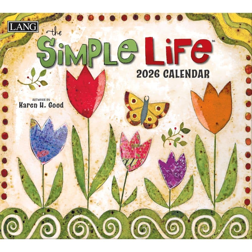 Lang Companies, Simple Life 2026 Wall Calendar by Karen H. Good