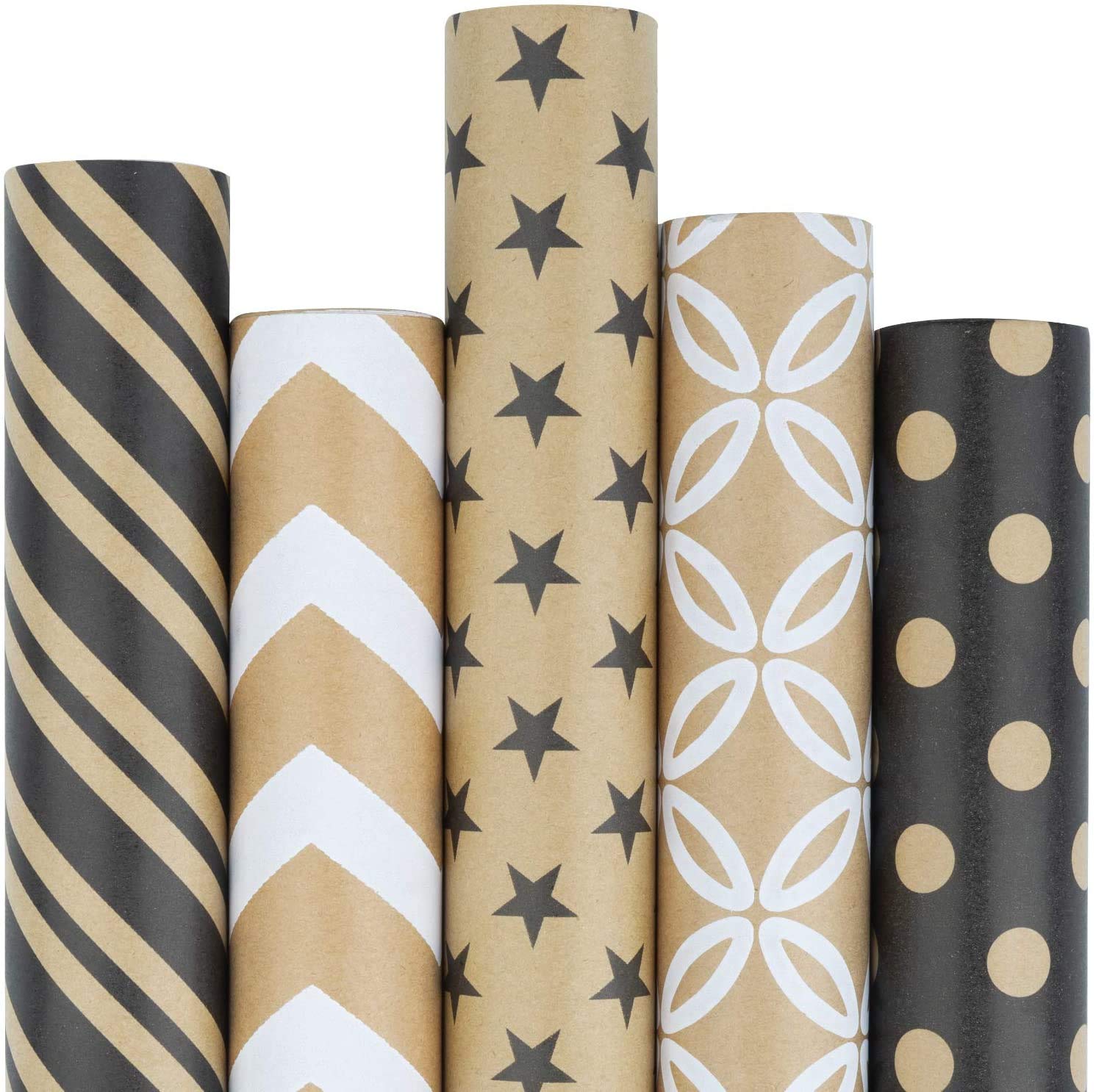 MMWILLCARE Brown - Golden shade Paper Roll for Plotter Machines (24 Inches x 50 Mtrs, 120 GSM) 1