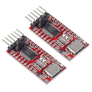 2Pcs FT232RL FTDI USB 3.3V 5.5V to TTL Serial Adapter Module for Arduino FT232 Pro Mini Port Type-C USB to TTL 232 - Amazon product rated Grade A
