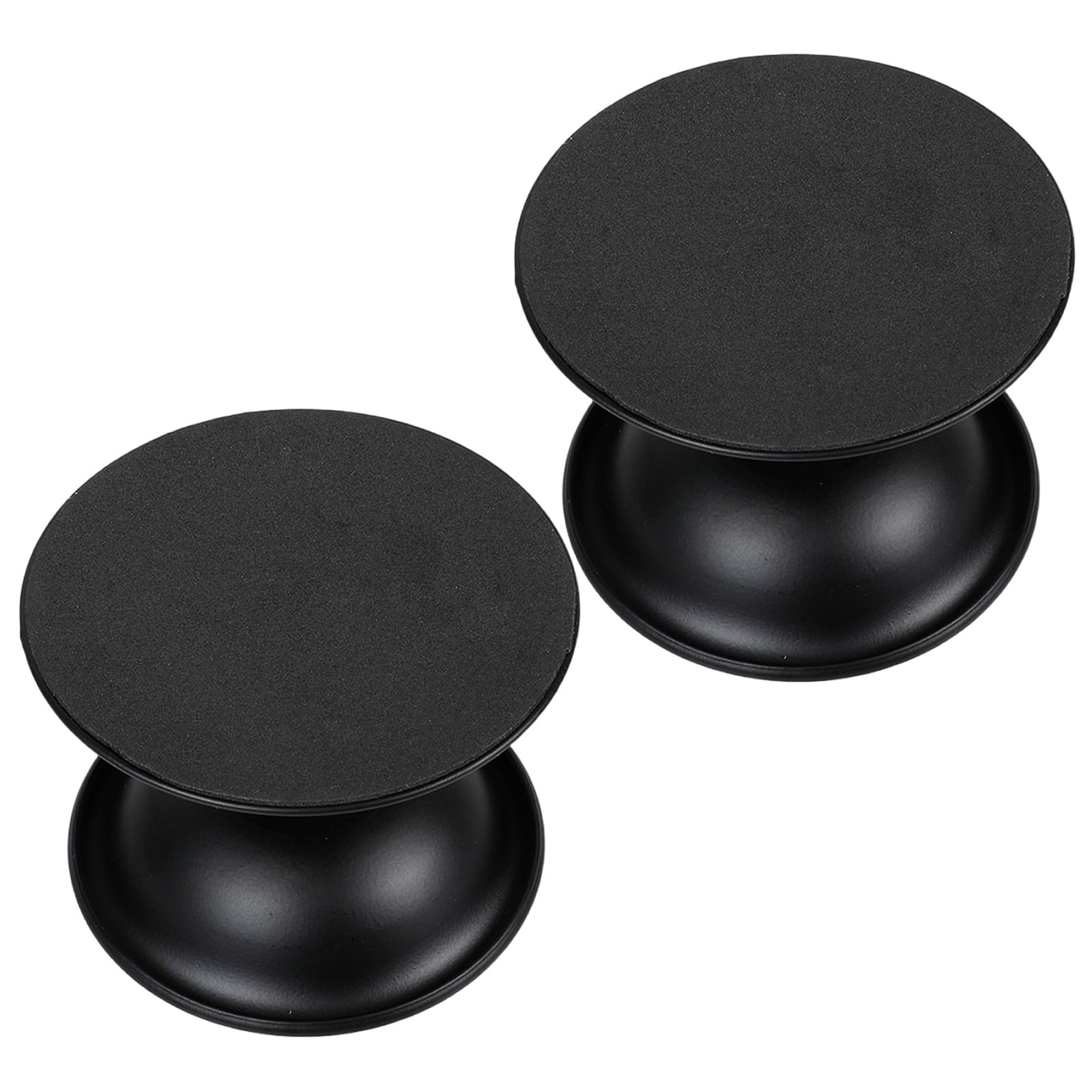 2PC Wrought Iron Holder Candlestick Stand Holder Chamberstick Candlelights