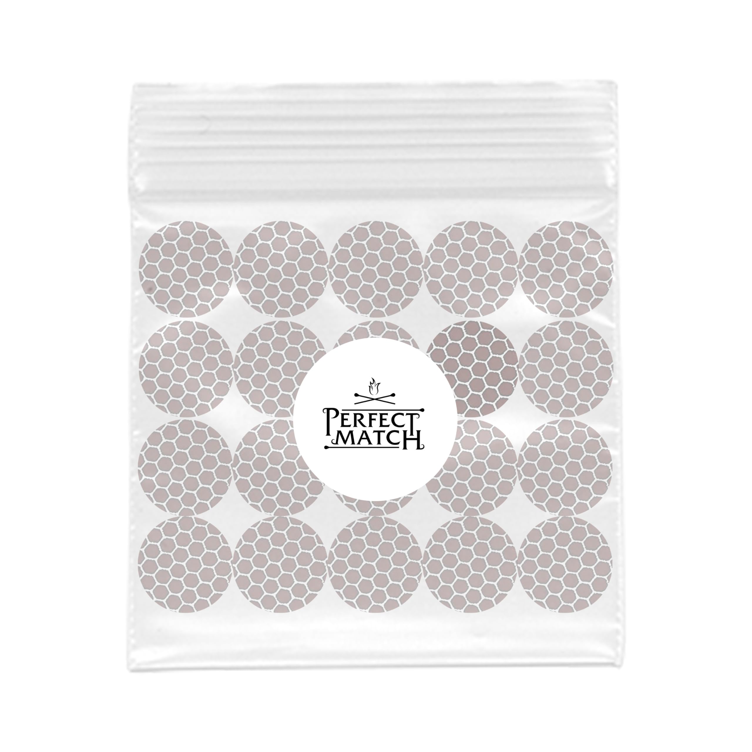 Amazon.com: .75” Circle Match Striker Stickers – 12 Pieces | Honeycomb ...