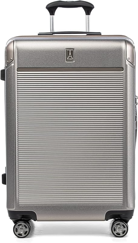 Platinum Elite Hardside Checked Luggage, Sand, 25-Inch