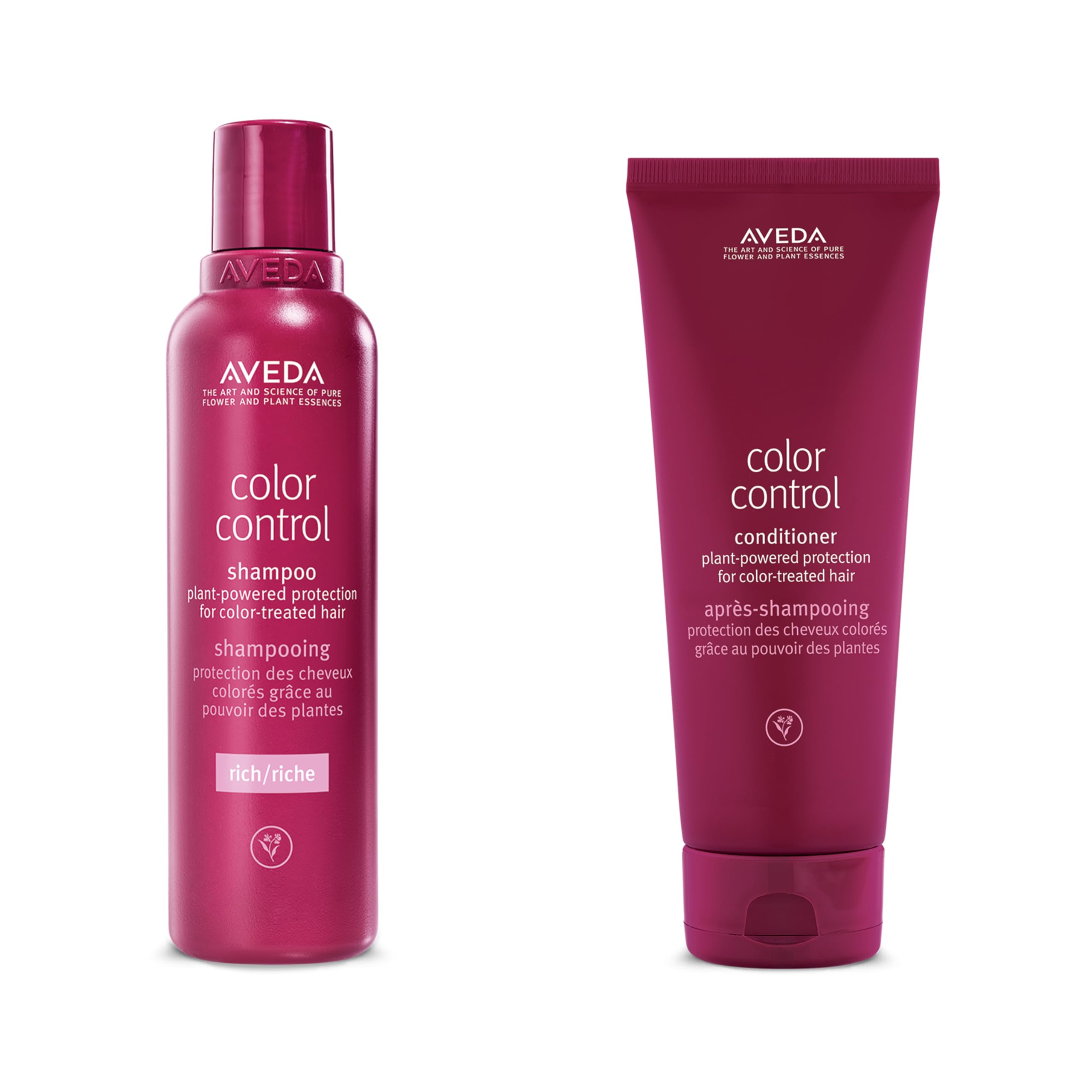 Aveda Color Control Rich Set | Shampoo und Conditioner | Farbschutz für coloriertes Haar | schützt vor Verblassen | ohne Silikone