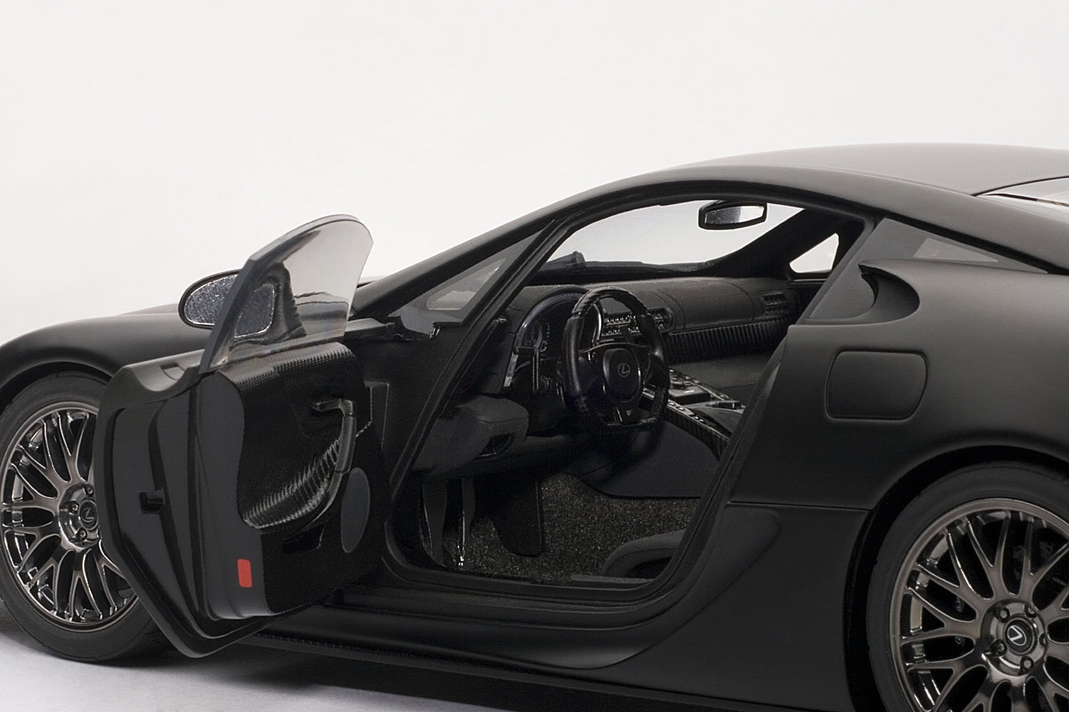 Lexus Lfa Nurburgring Package Matt Black 1 18 Diecast Car