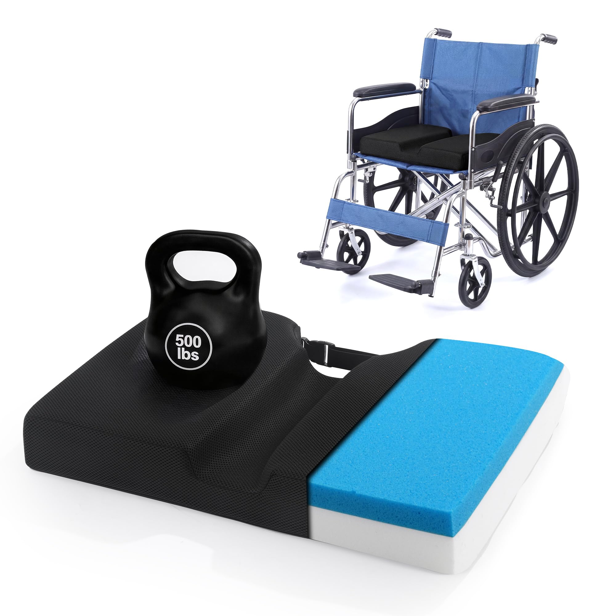 Photo 1 of HOMBYS HEALTH Bariatric Seat Cushion 500 lbs
