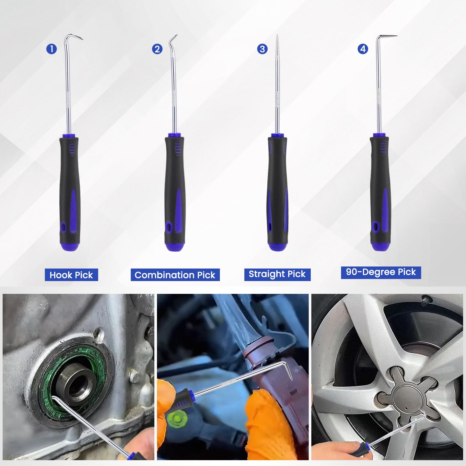 DUBULL 38 Pièces Outil Demontage Garniture Voiture, Kit DéMontage Plastique Interieur Auto, Trousse Outillage Pour Carrosserie Panneau De Porte, Pince a Clips Automobile, Cle Extraction Autoradio