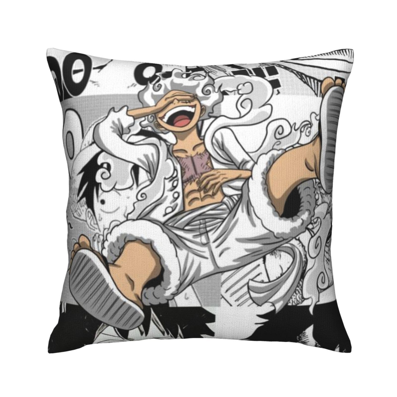 Amazon.co.jp: クッションカバー ワンピース ルフィ ギア5 (1) アニメ