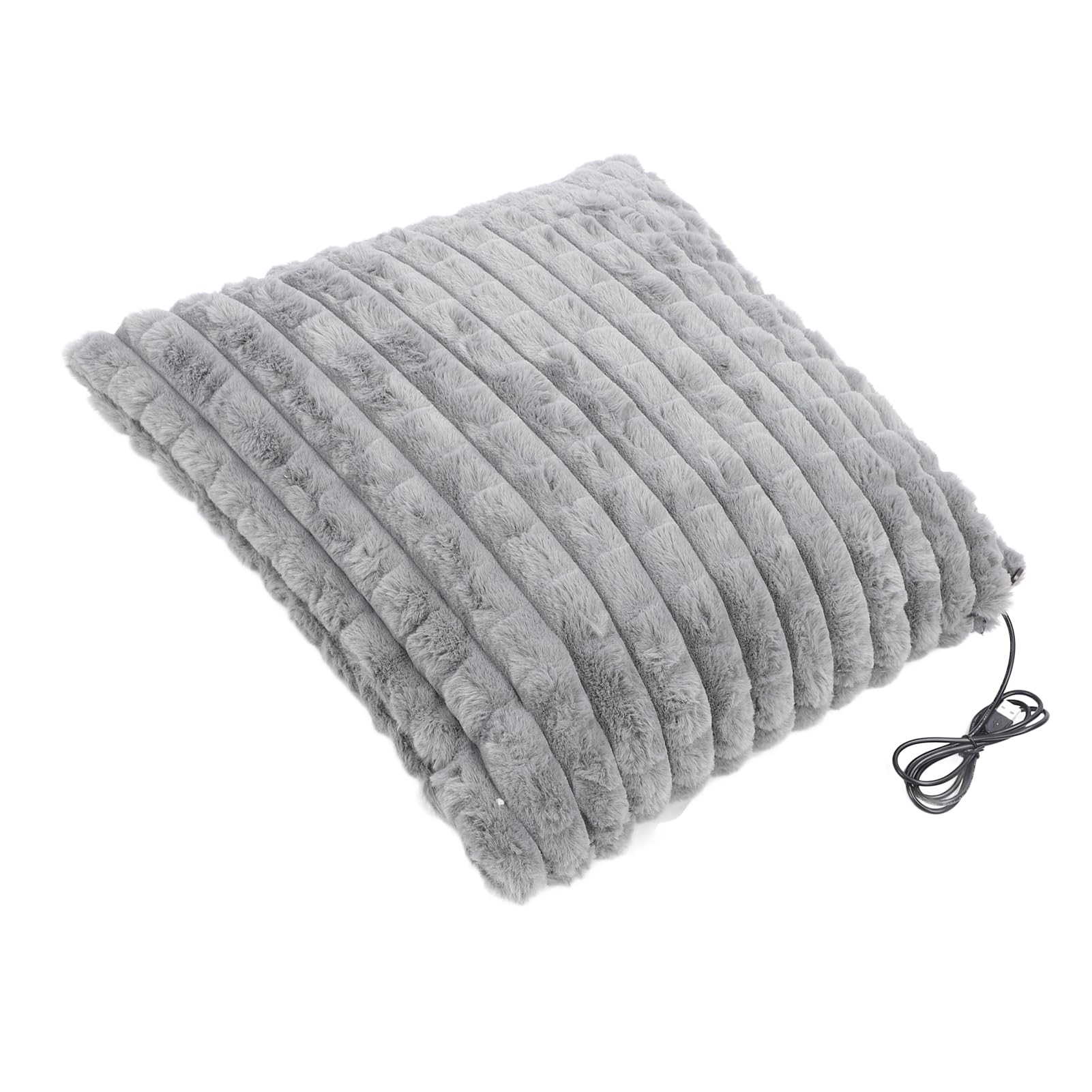 Cuscino di supporto kuuleyn, cuscinetto da peluche riscaldante USB Electric Riscaldamento cuscinetto da divano cuscinetto di supporto per la vita riscaldata da 5 V Cuscino di