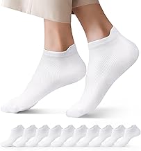 10 Pairs of Trainer Socks Men Women Short Sports Socks Breathable Running Socks Unisex