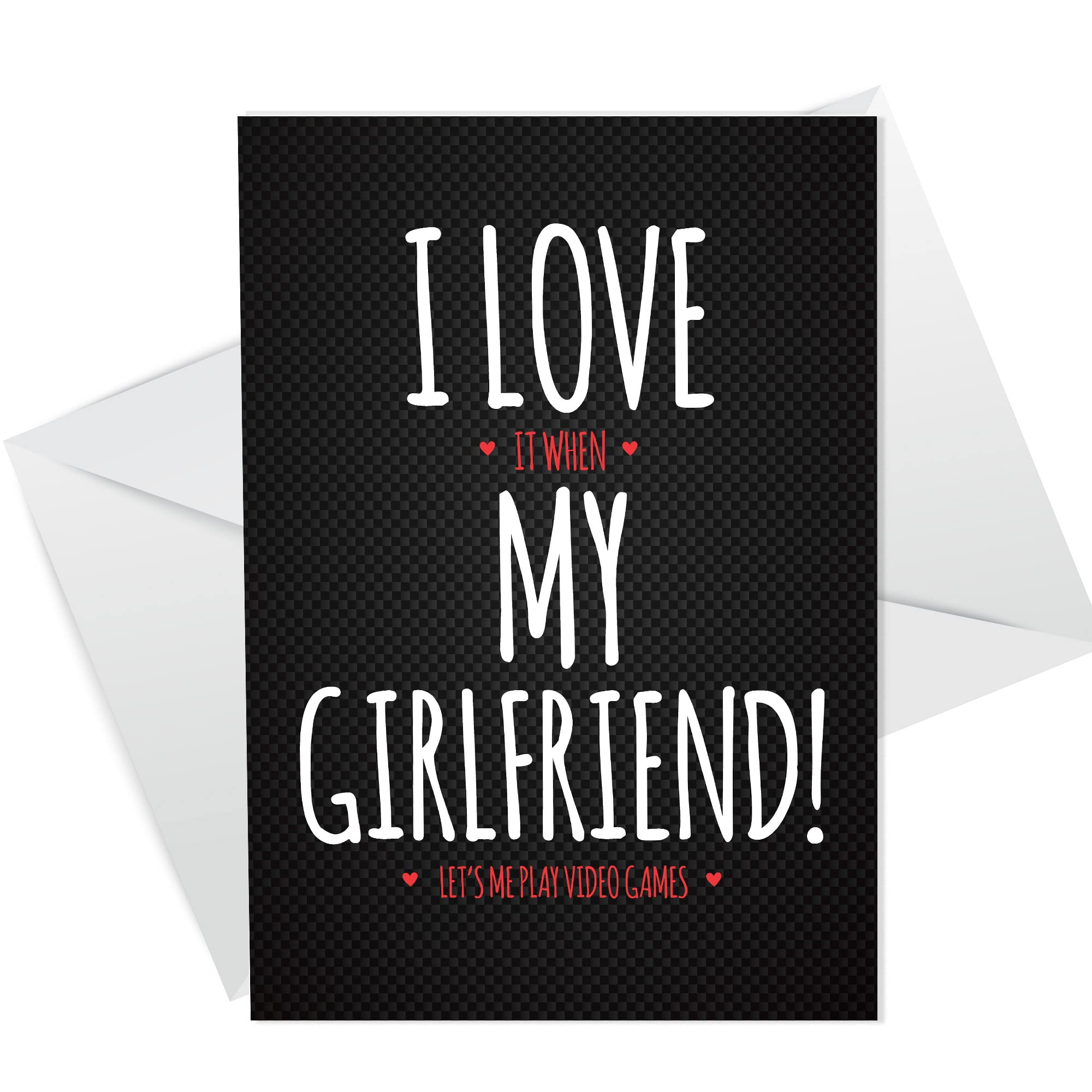 Funny Anniversary Card For Girlfriend Gaming Card Joke Card For Her Women