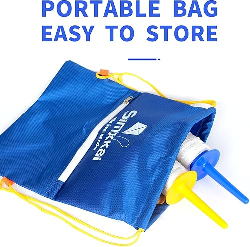 Miniatura 5 de Simxkai Bobina, línea de cometa trenzada (2 y 3 y 4 unidades) - 600 pies cada kit