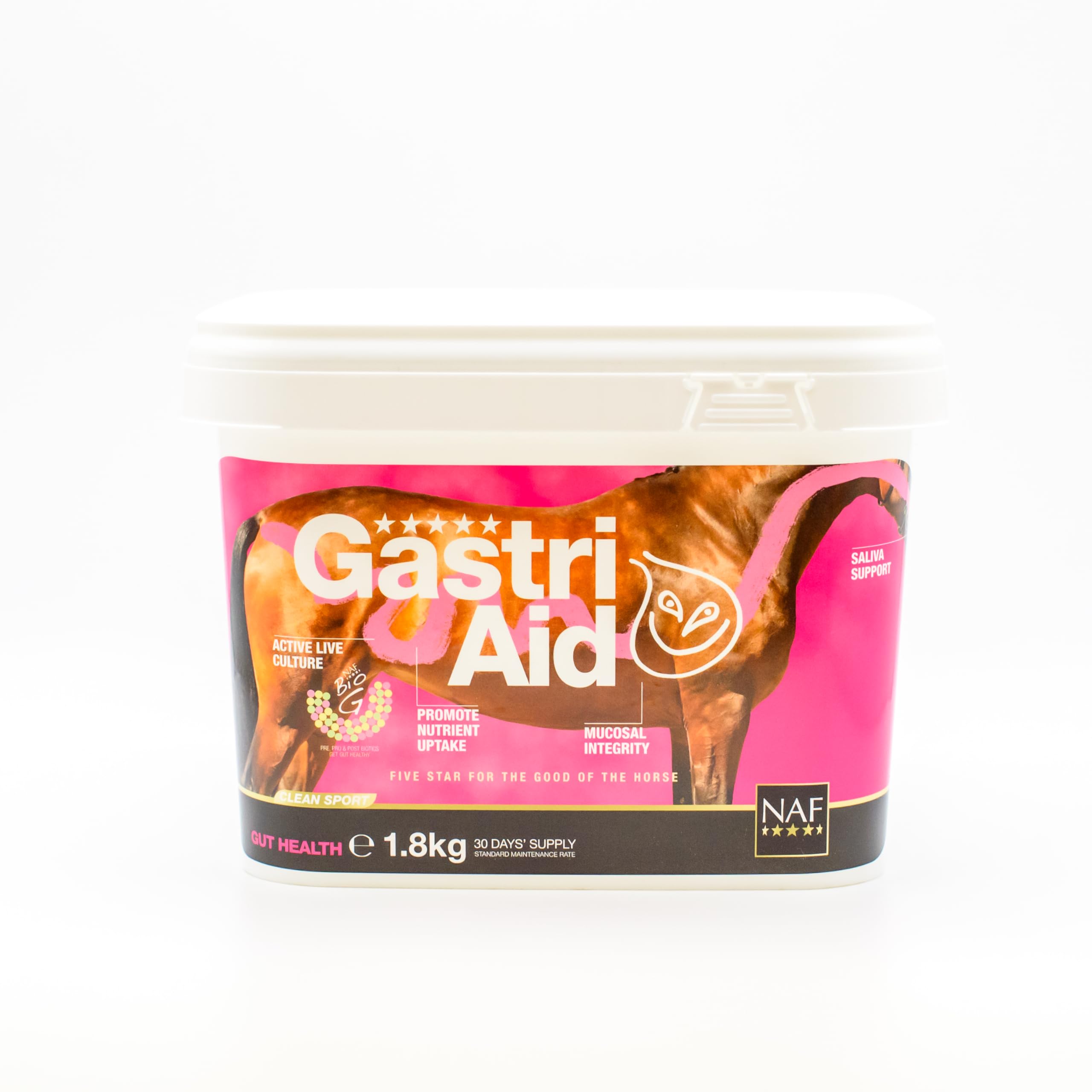 Sponsored Ad – Five Star GastriAid 1.8kg – Advanced Gut Health Supplement for Horses – SupportsTotal Digestive Health and Promotes Efficient Nutrient Absorption – Includes Prebiotics, Probiotics & Postbiotics