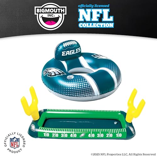 Miniatura 6 de BigMouth 36 Inflatable Pool Floats Officially Licensed NFL Fan Gear Merchandise Inner Tube for Adults and Teens