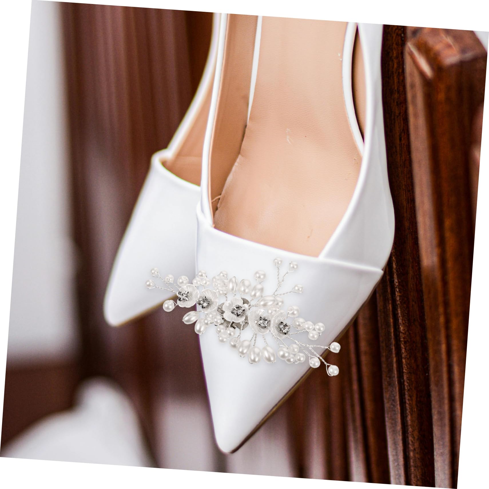 minkissy Clip per Scarpe Sposa con Design Artificiali e Accessori Decorativi per Matrimonio e Speciali Confezione