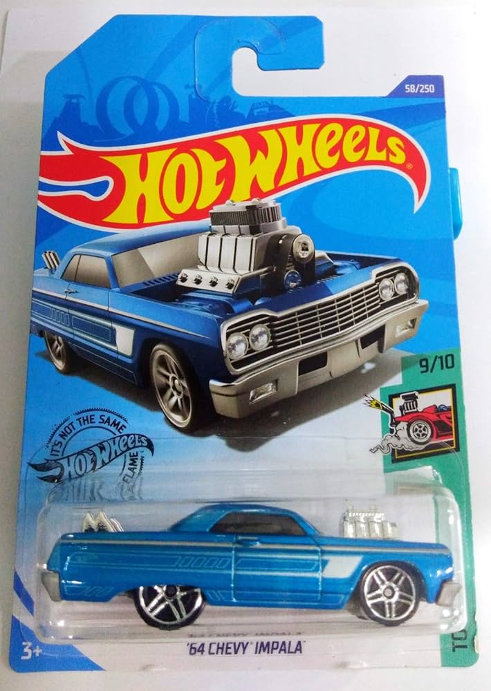 ミニカー Hot Wheels 1964 Chevrolet Impala hot wheels 64 chevy impala exclusive by tiny toes- Multi color