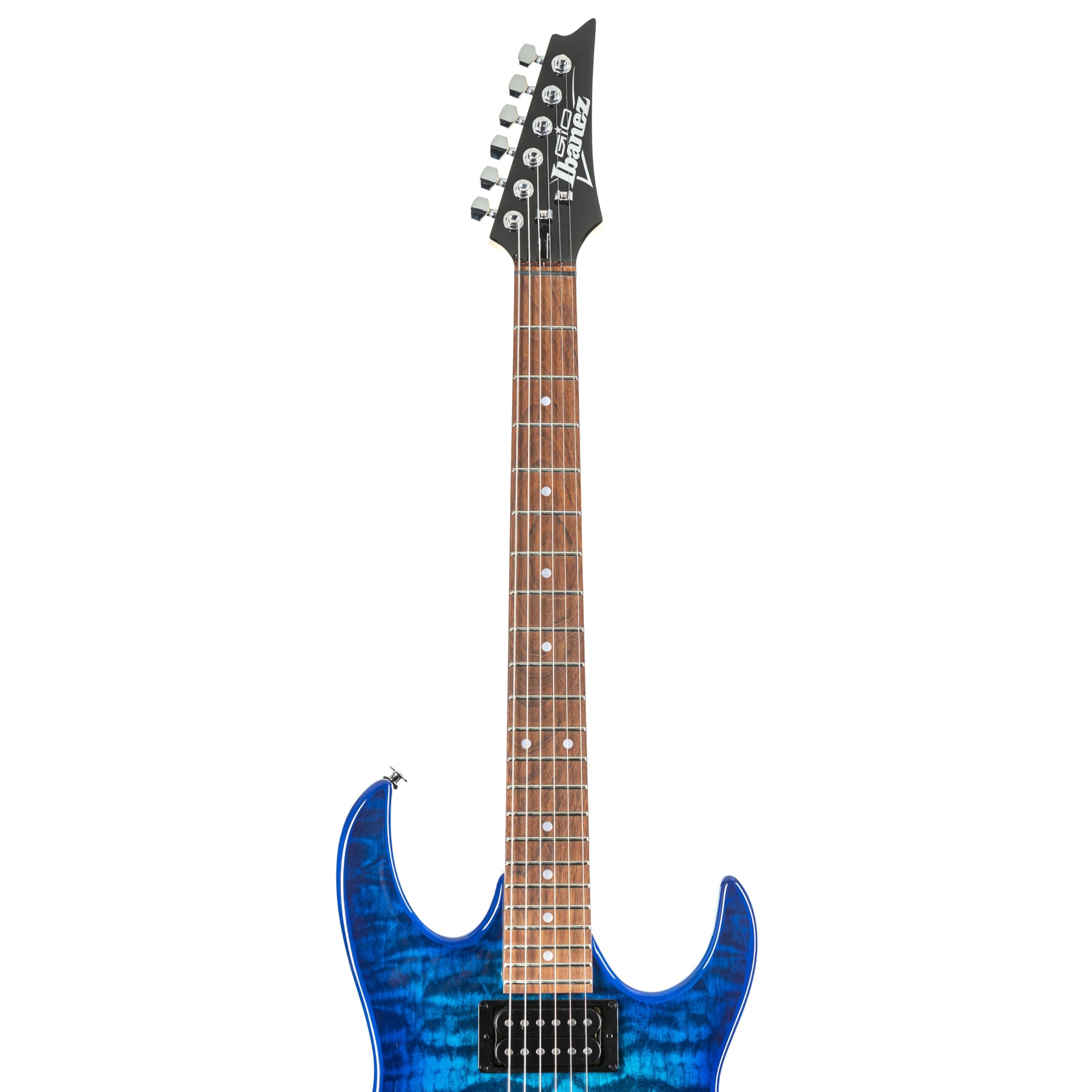 Ibanez Gio GRX70QA-TBB Transparent Blue Burst - Chitarra elettrica