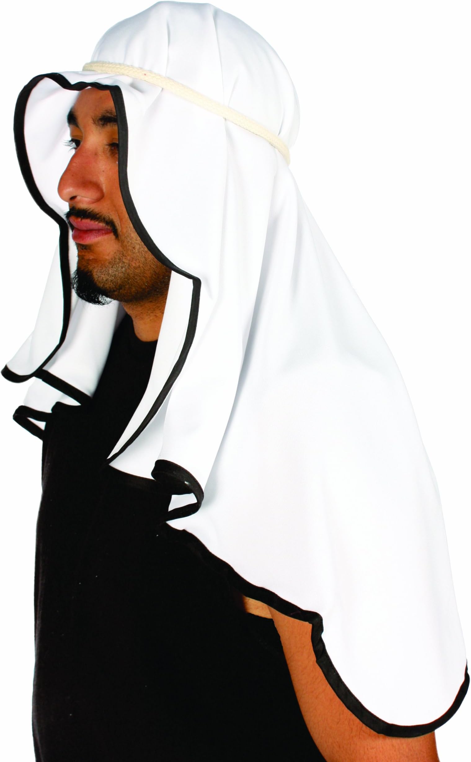 Alexanders CostumesArab Mantle, White, One size