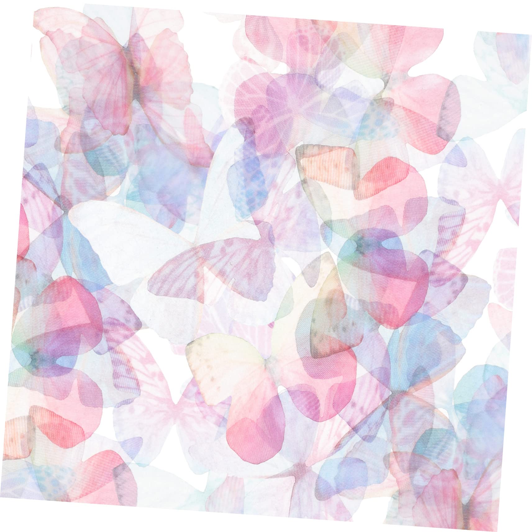 NUOBESTY 300stücke Diy Schmetterlinge Organza Zufällige Farben Für Haarschmuck Dekoration Von Hochzeiten Und Partys Kreative Bastelmaterialien