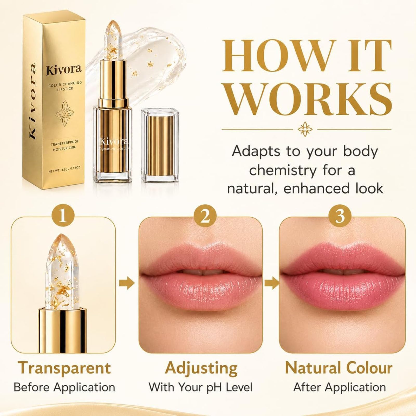 Amazon.com : Tasunte 2Pcs Kivora Lipstick for Mature Lips, 2026