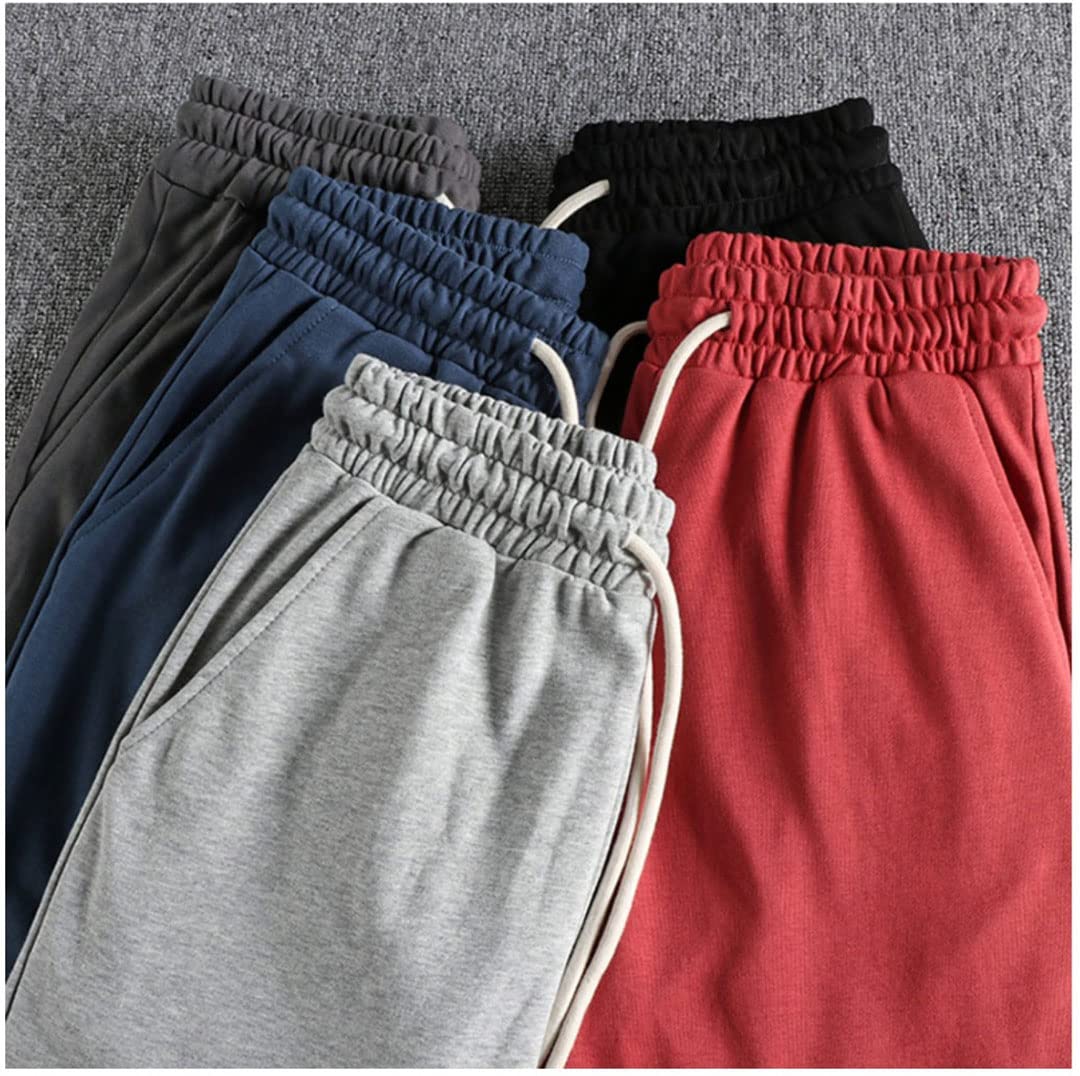 Męskie spodenki Basic Casual Sports Capri, Ciemnoszary 9, M