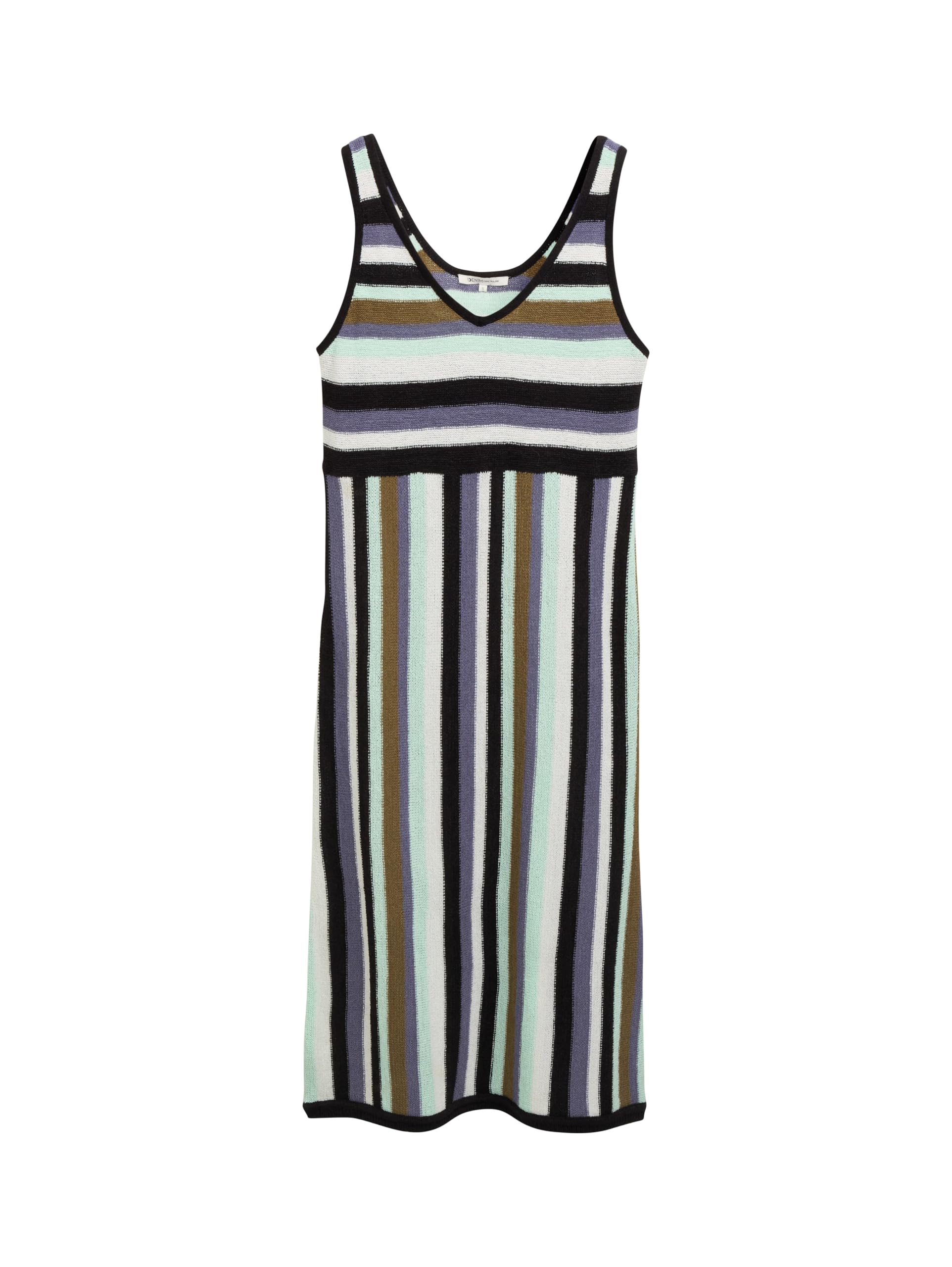 TOM TAILOR Denim Women's 1046681 Dress, 38000-multicolour Stripe, XS
