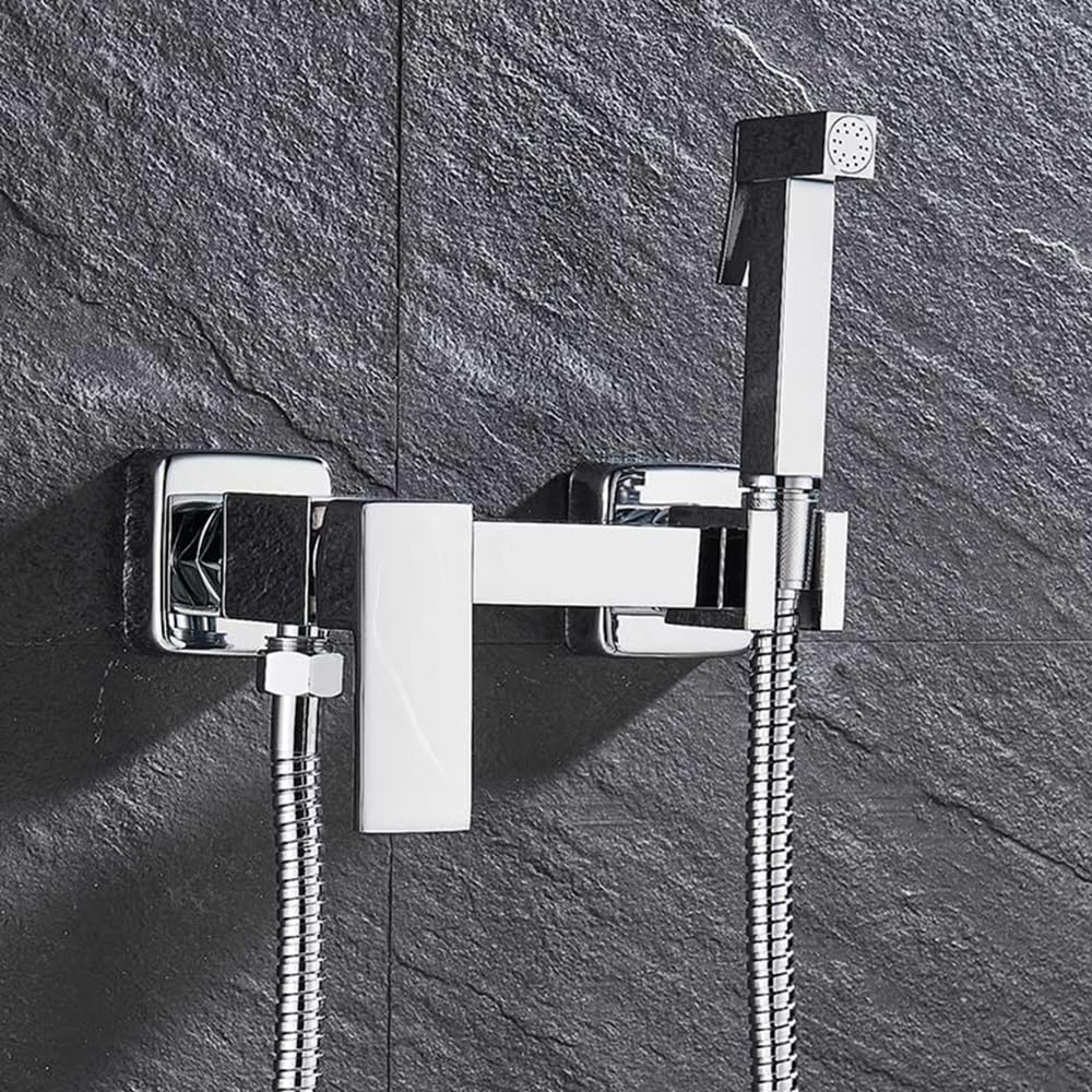 Mezclador de agua fría y caliente para lavadora y ducha de mano