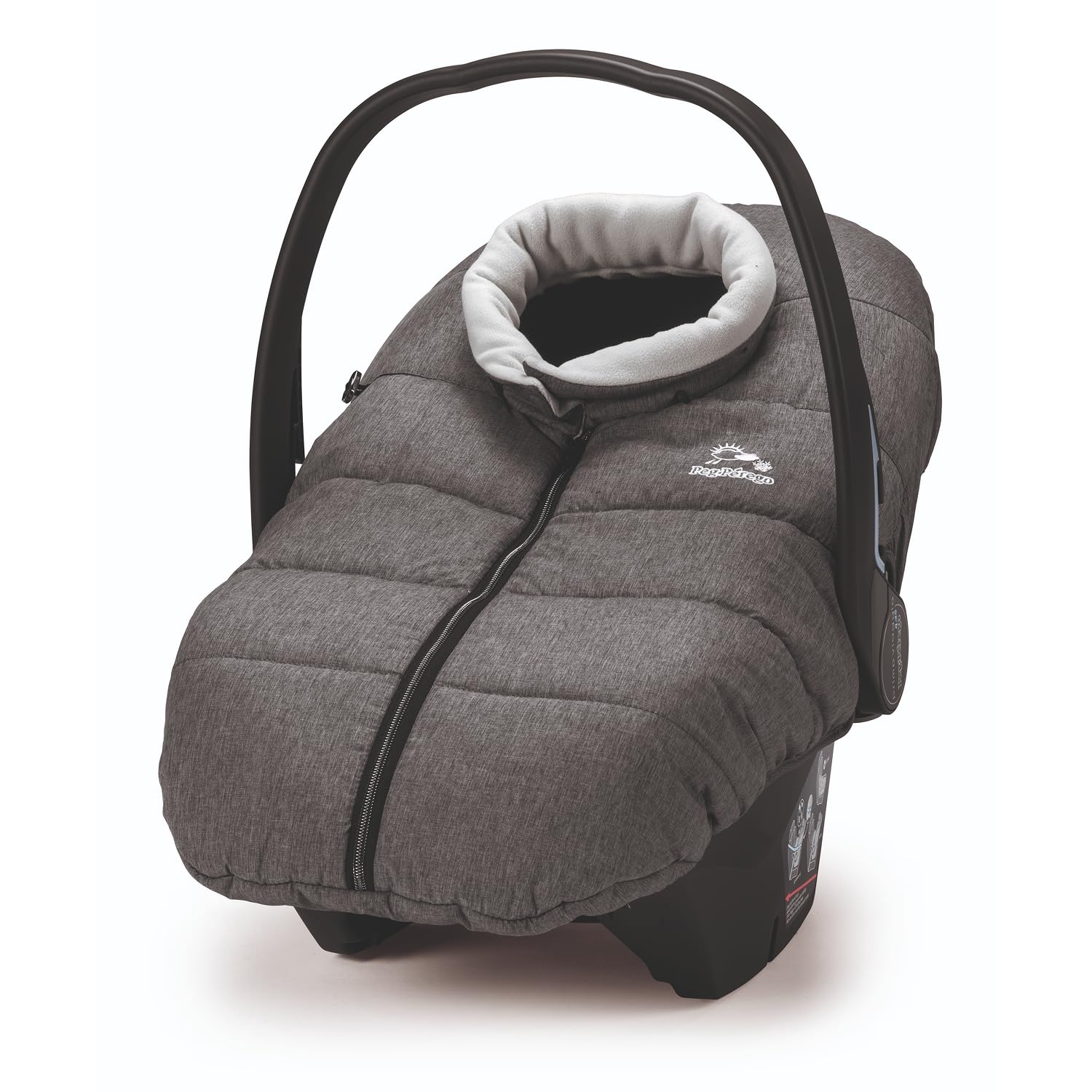 Peg-Pérego Igloo Cover - Funda de Invierno/Saco para Silla de Coche, Color Gris
