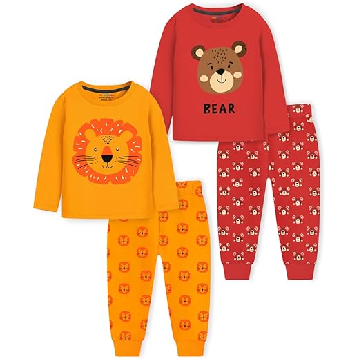 Printed Night Suits Pack of 2