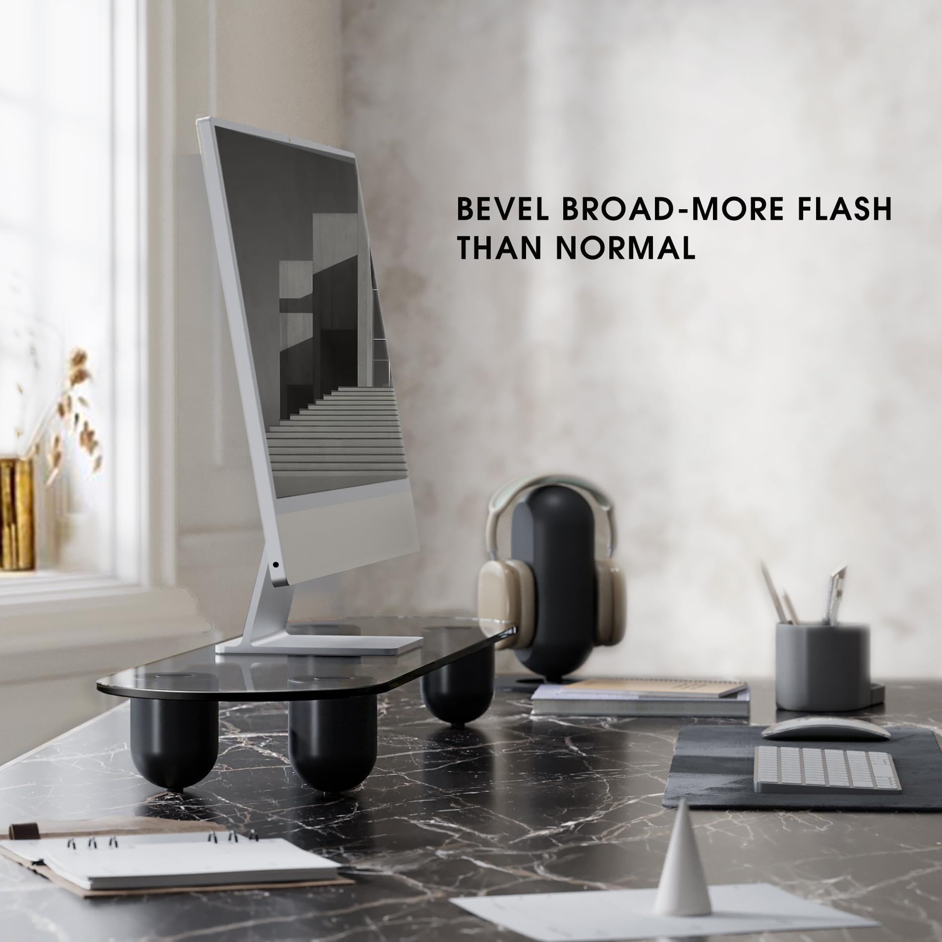 Stand Monitor Fenge 20 kg Black - Dettaglio
