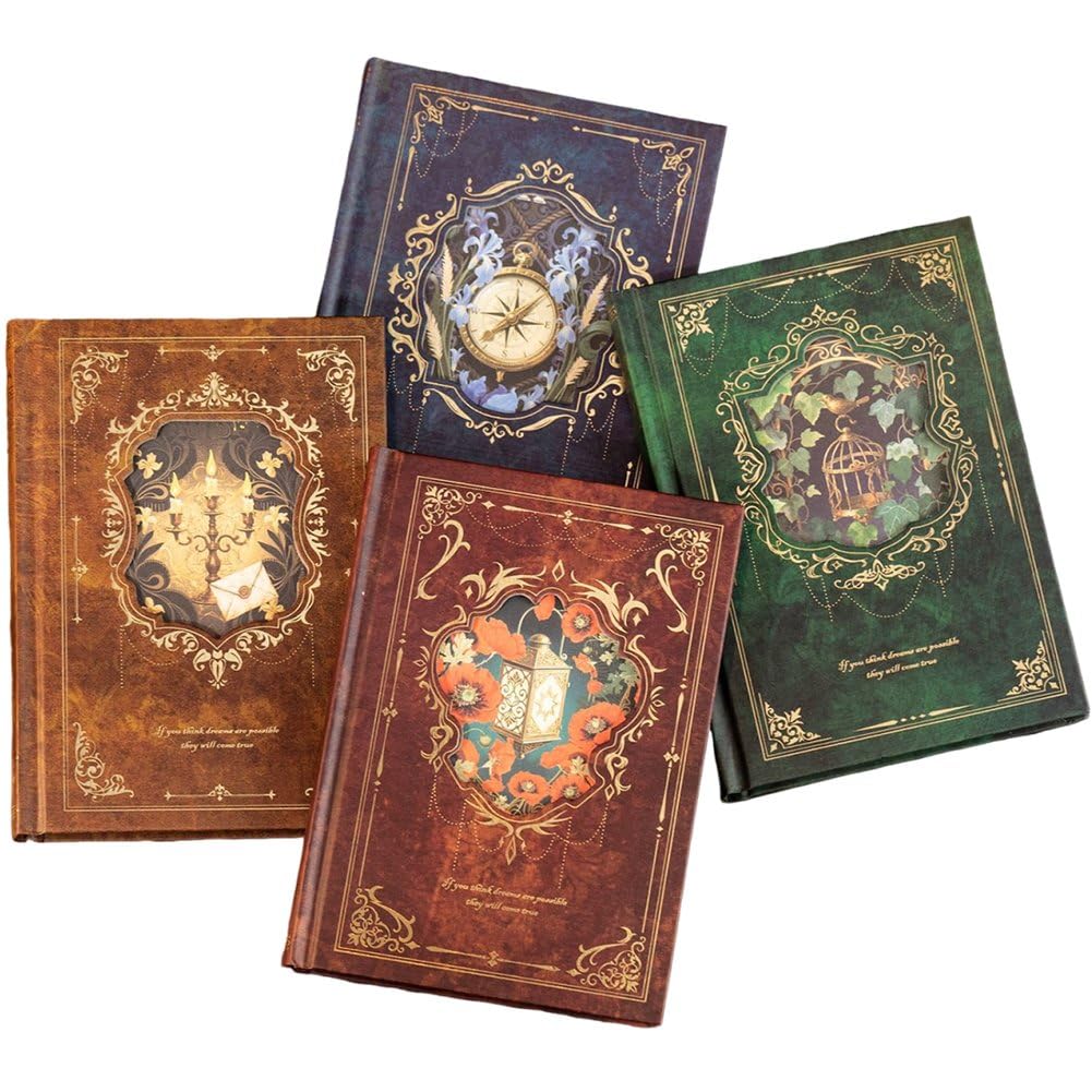 Cuadernos vintage para la escuela y apuntes creativos en el día a día