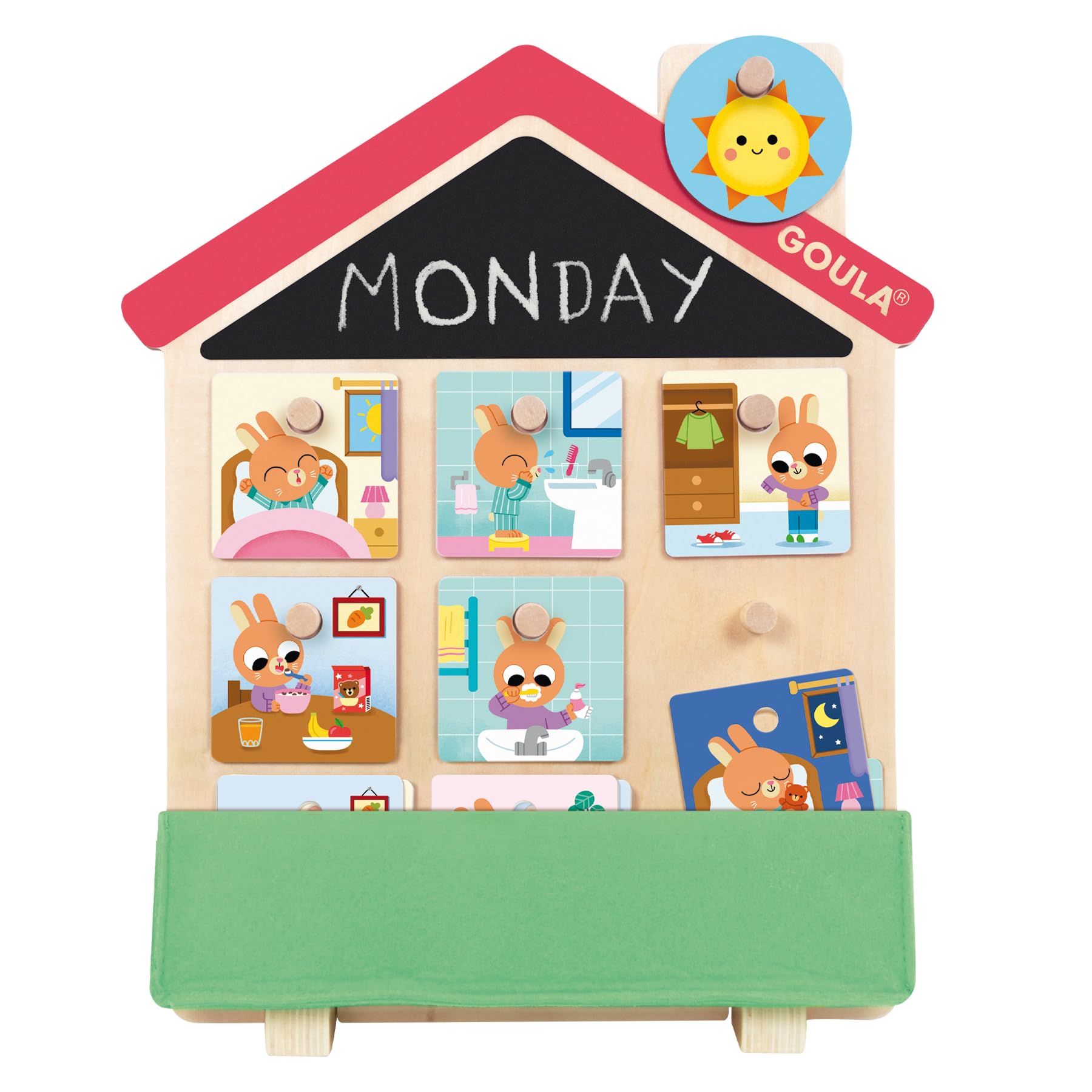 Jumbo Goula - Routine giornaliere, Materiale didattico Bambini +2 Anni
