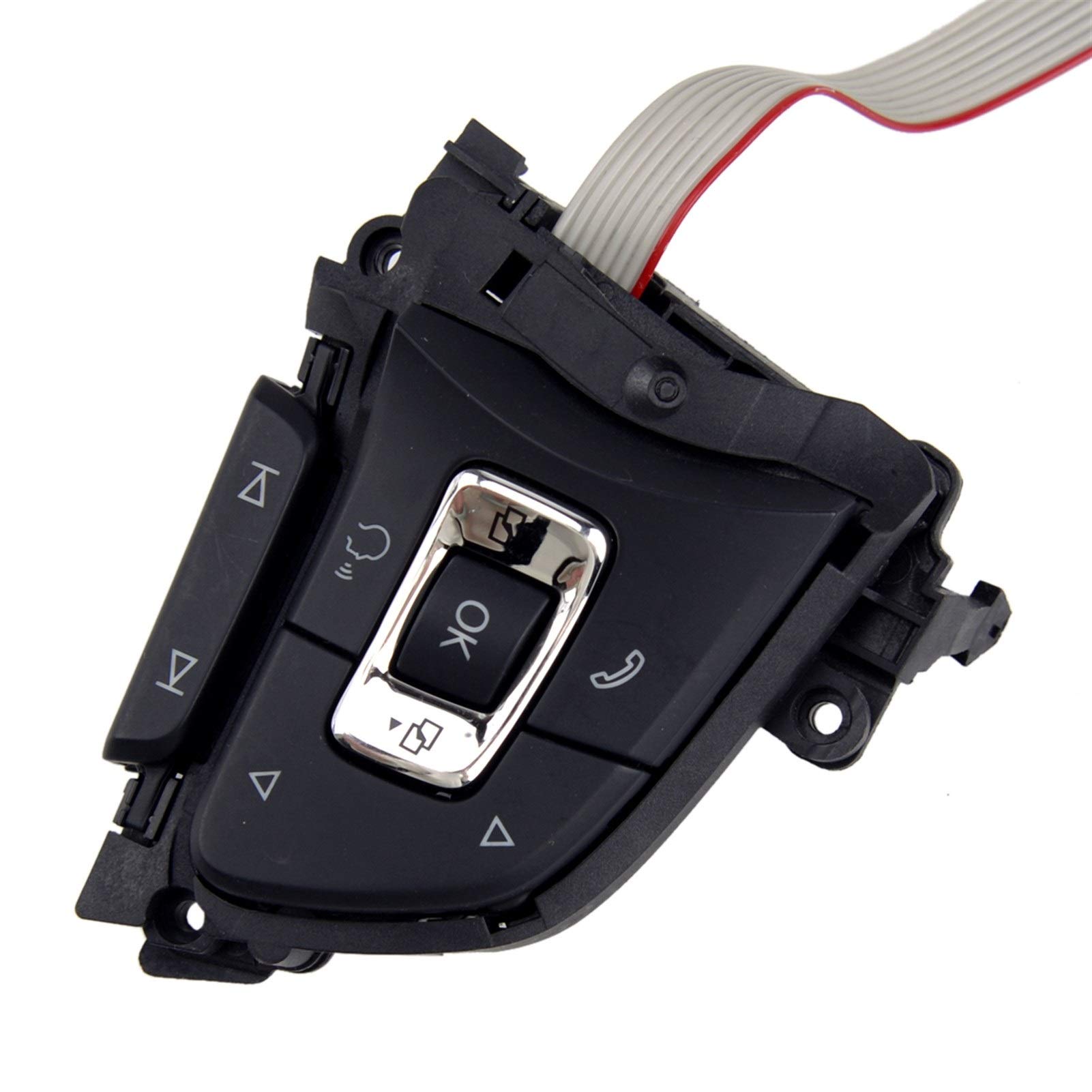 KCSAC ABS-Lenkrad Multifunktions-Taste Audiotelefon ACC  