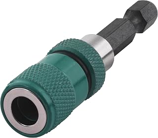 wolfcraft Bithalter mit Tiefenanschlag und Ringmagnet I 2411000 I Für komfortables, tiefenbegrenztes Arbeiten