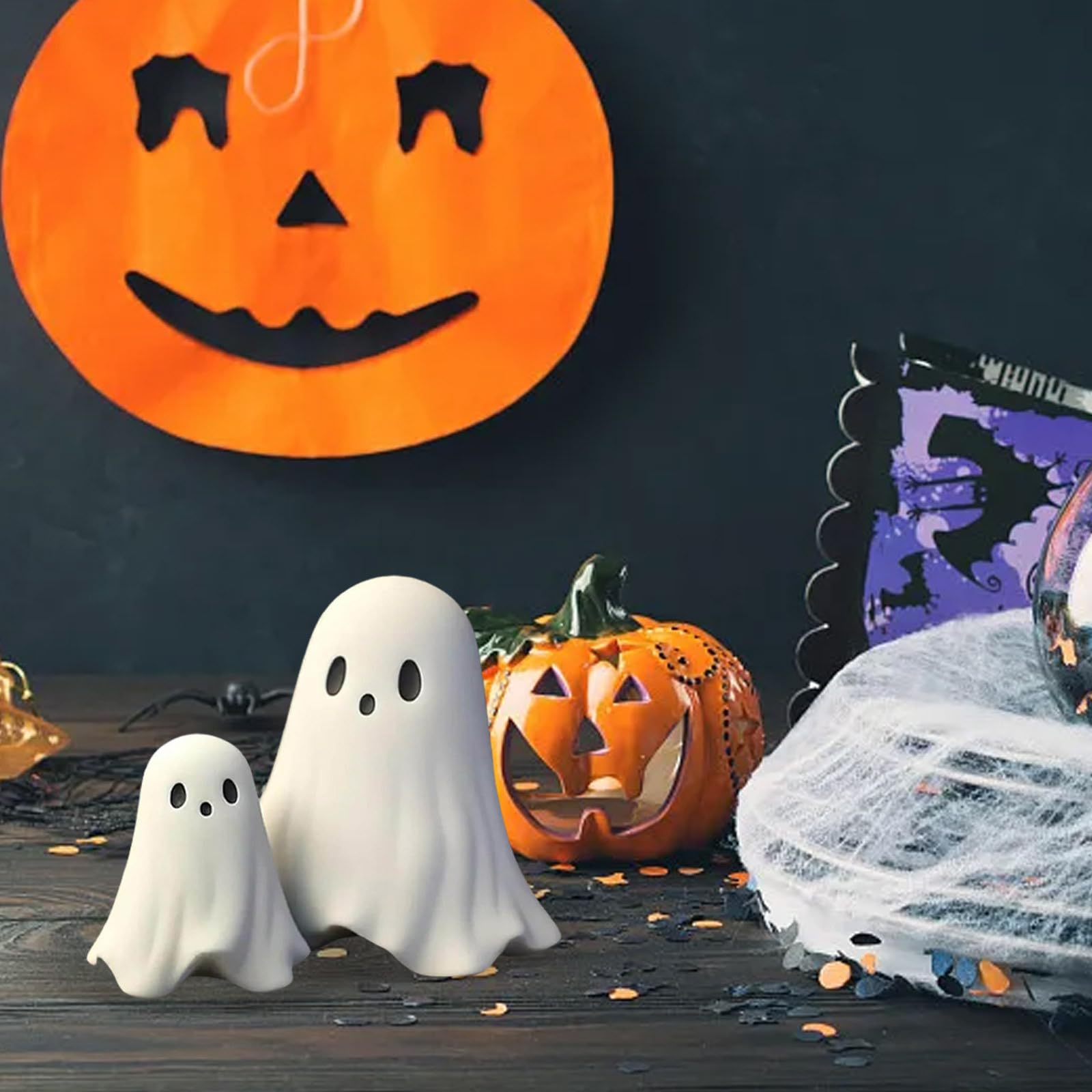 Fantome Halloween Statue Fantôme Halloween Faite Main - Déco Intérieure/extérieure Effrayante Main Halloween