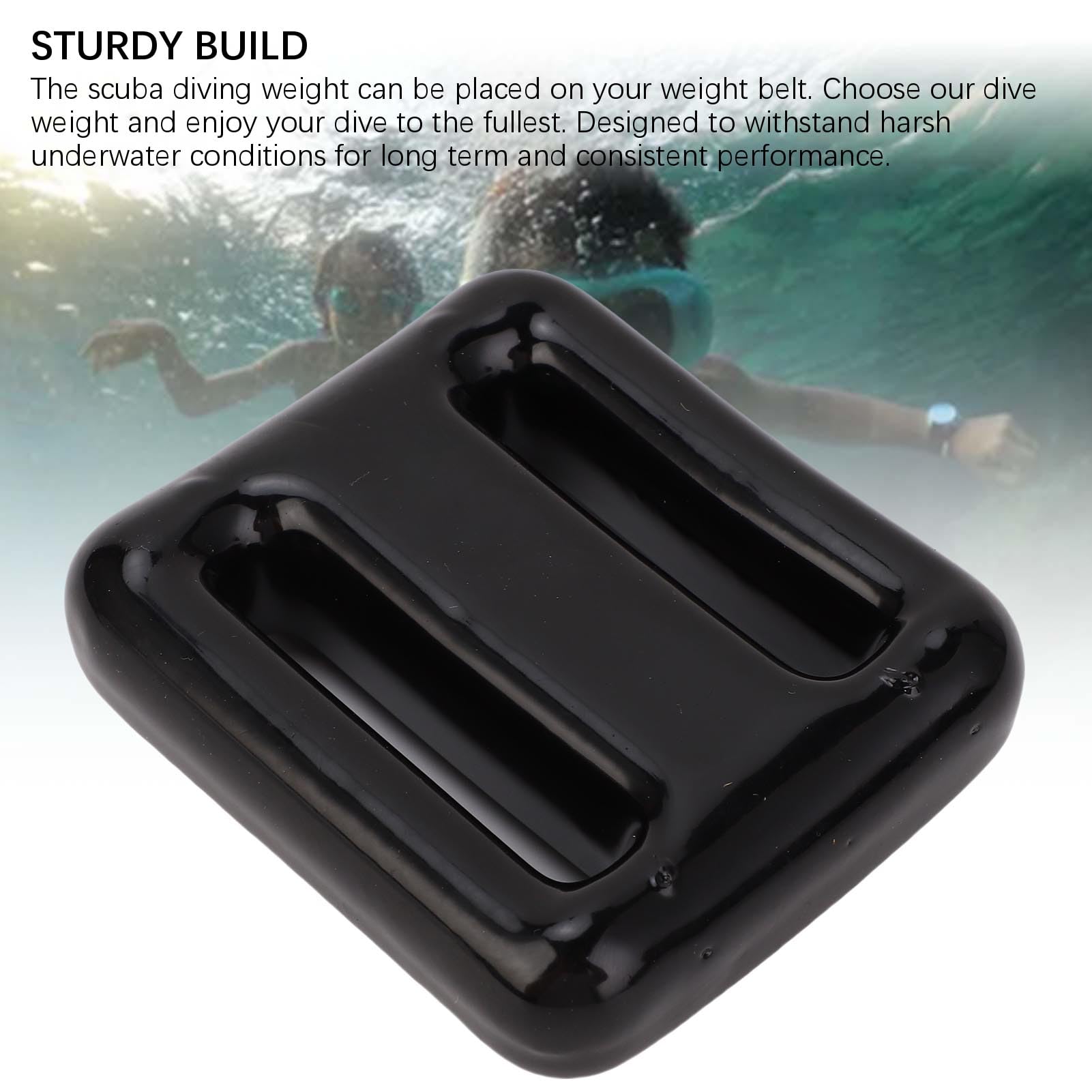 Jiawu Plombs de plongée pour Ceinture de plombs - Durables et compacts pour Un contrôle précis de la flottabilité et Une stabilité optimale. pour l'apnée,la (2KG)