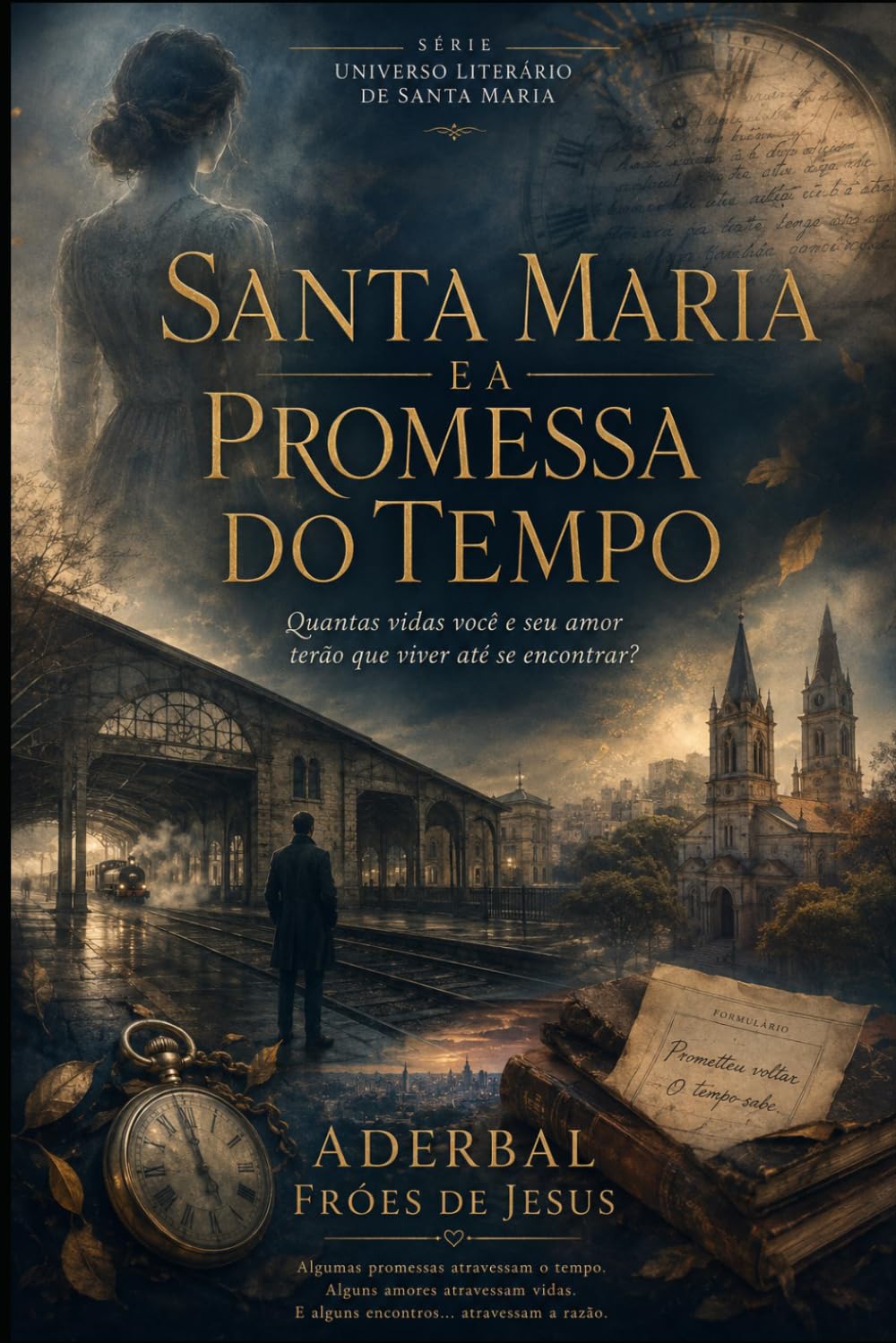 Santa Maria e a Promessa do Tempo: Quantas vidas você e seu amor terão que viver até se encontrar? (Universo Literário de Santa Maria — por Aderbal Fróes de Jesus)
