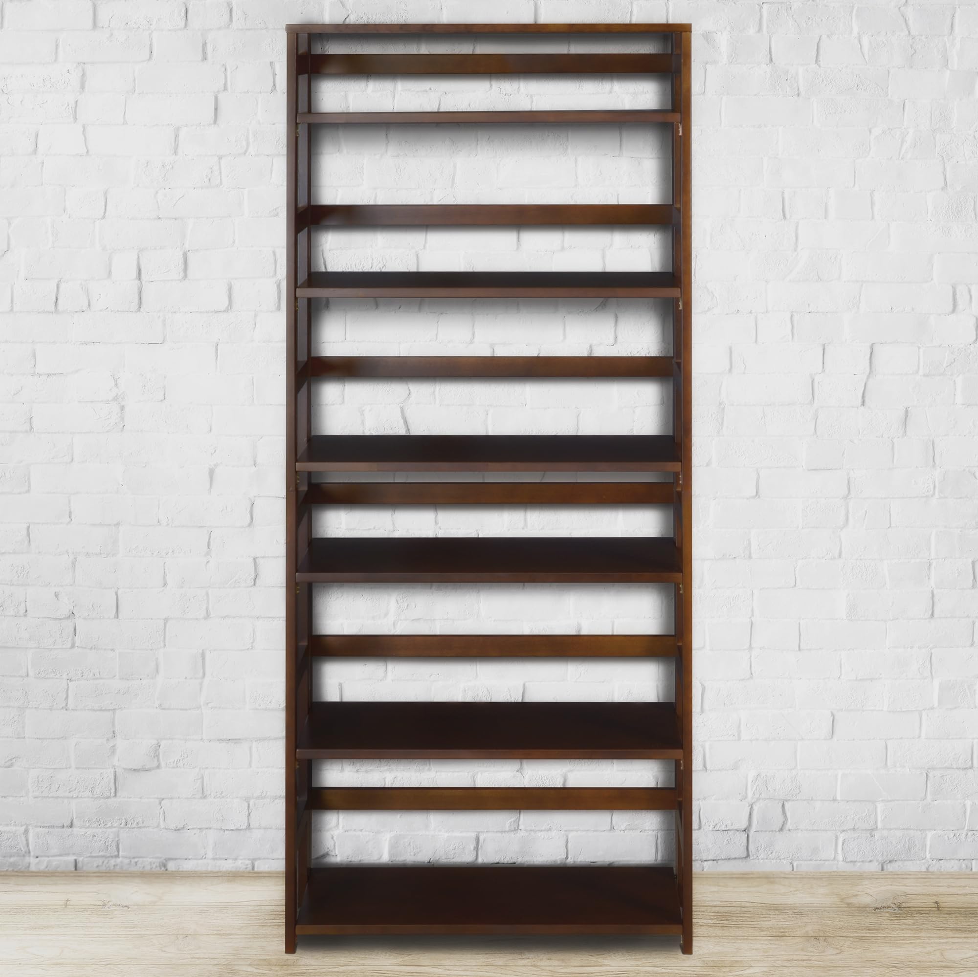 Amazon.com: Niche Flip Flop 67 Inch Folding 6-Shelf Bookcase, No
