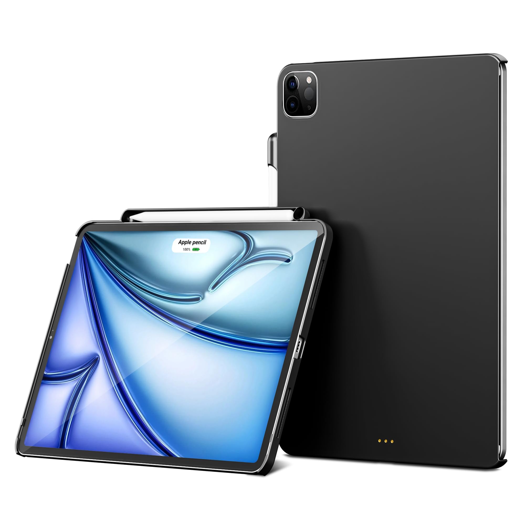 Amazon.com: pekarejue Magnetic Case with Pencil Holder for iPad 